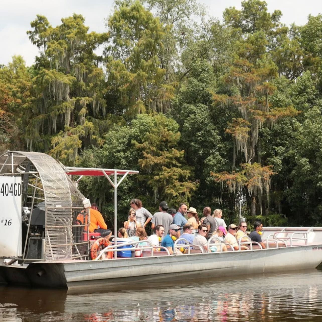 New Orleans: Guided Pontoon Boat Swamp Tour