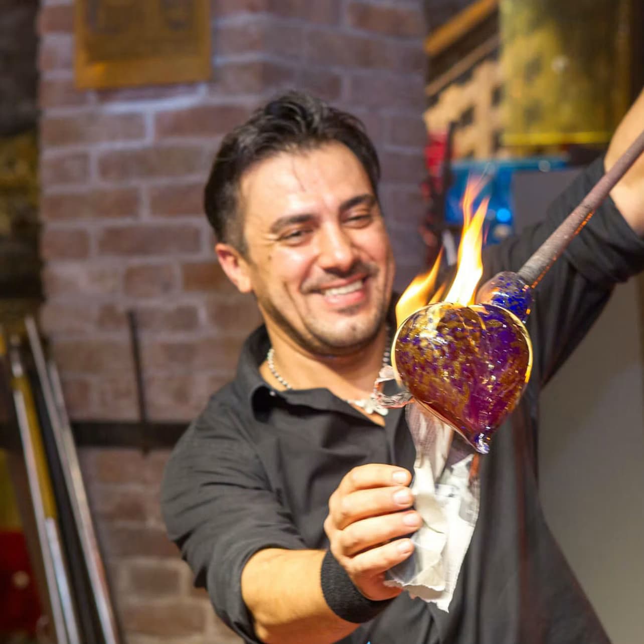 Murano: Glass Blowing Demo at the Glass Cathedral