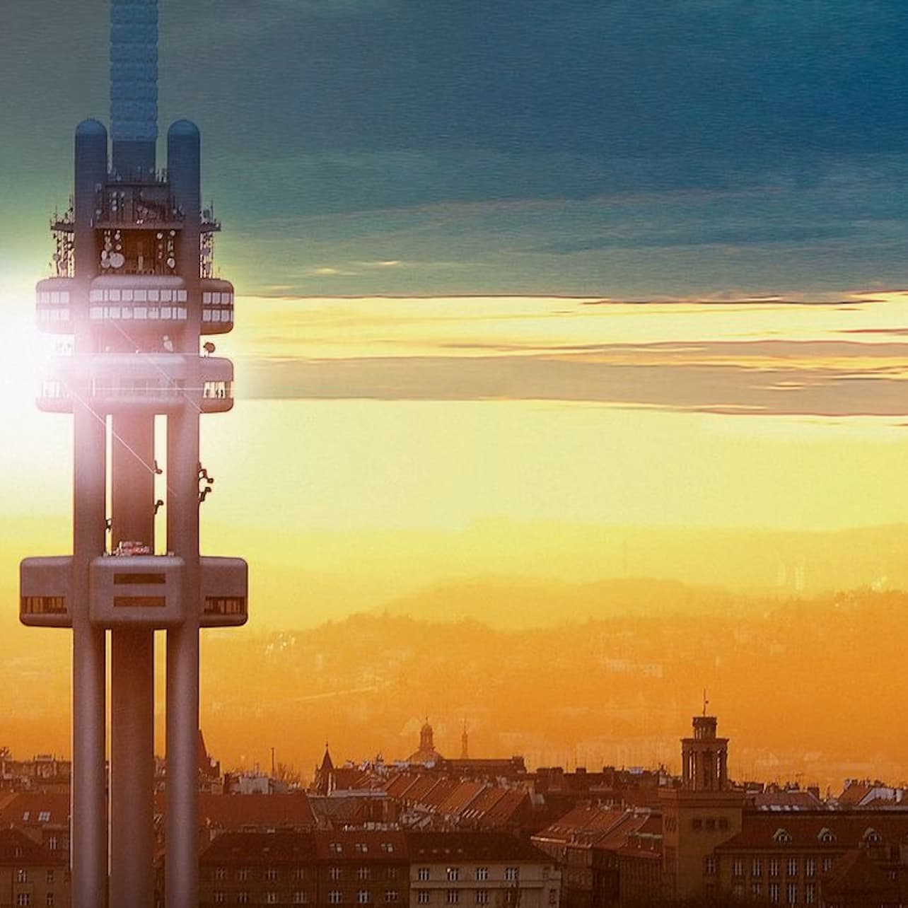 Prague: Žižkov Television Tower Observatory