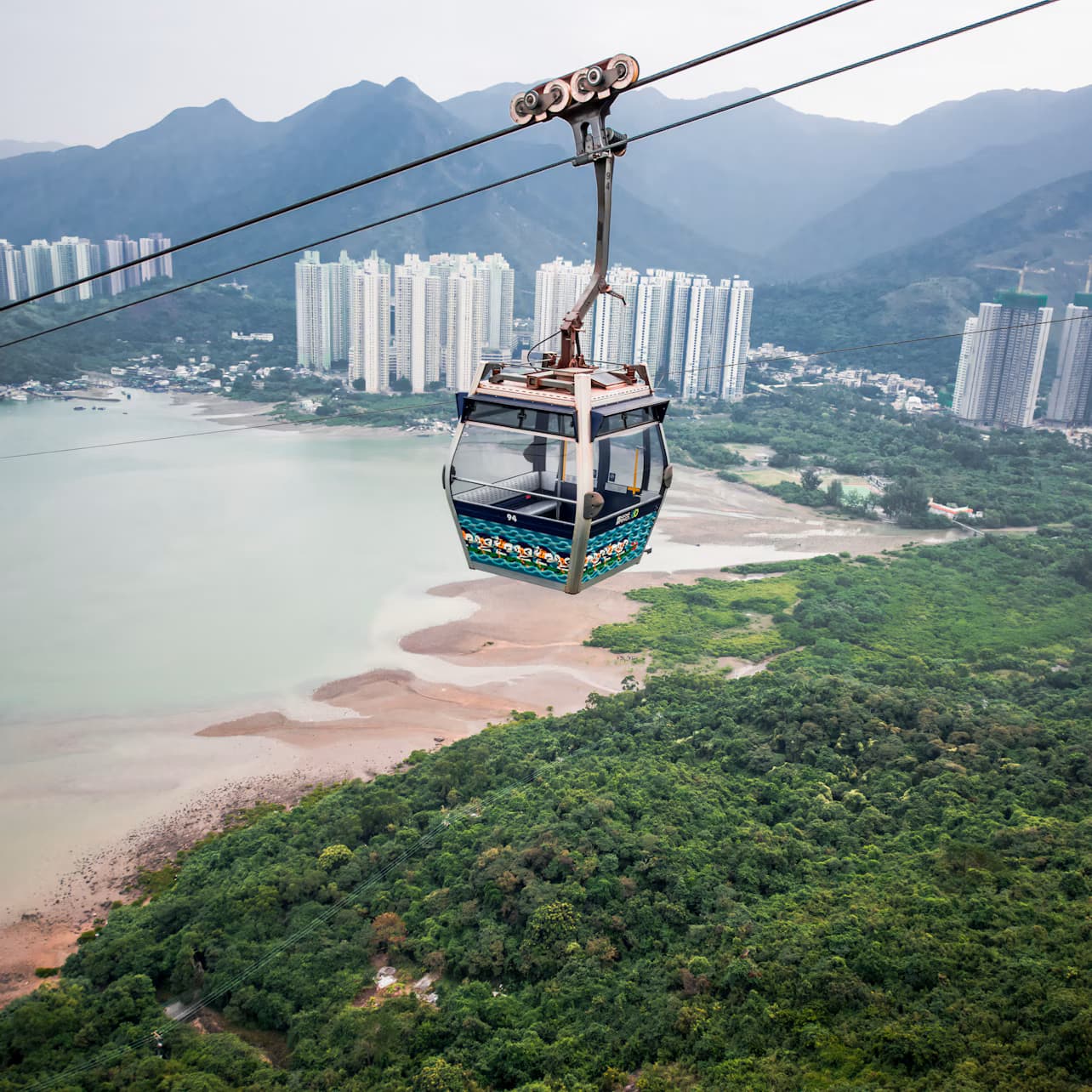 Ngong Ping Cable Car: Standard/Crystal Cabin