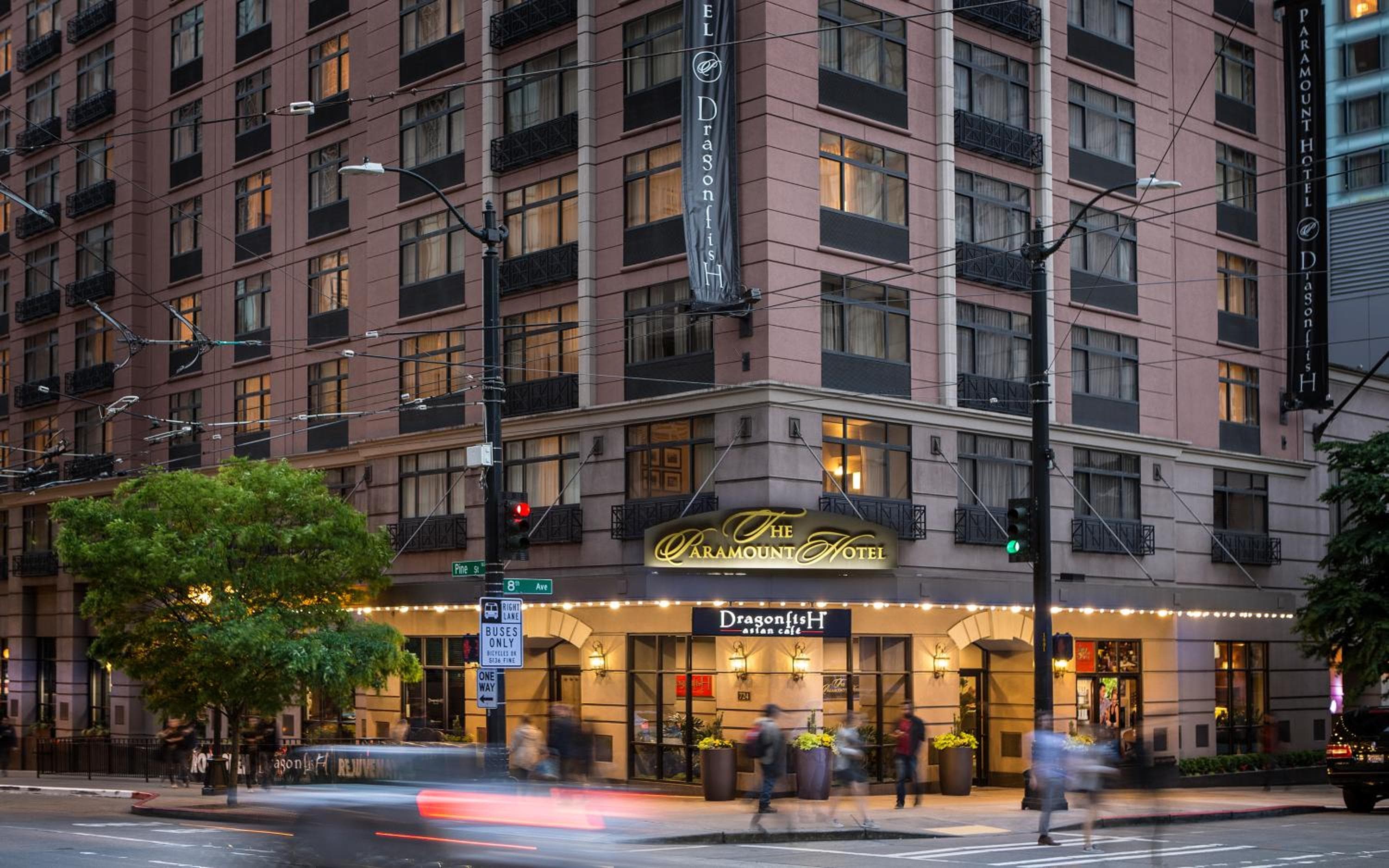 The Paramount Hotel: building