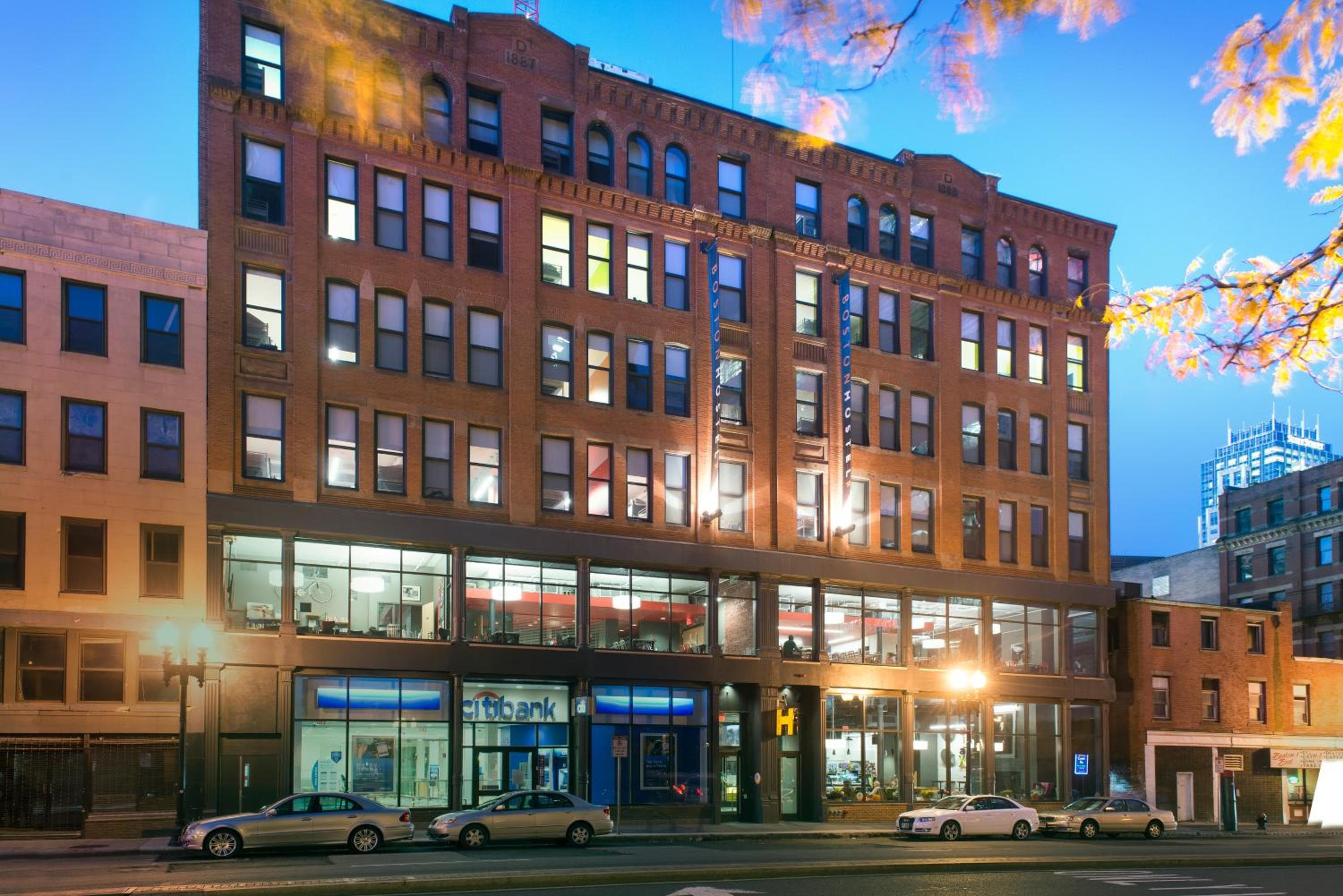 HI Boston Hostel: building
