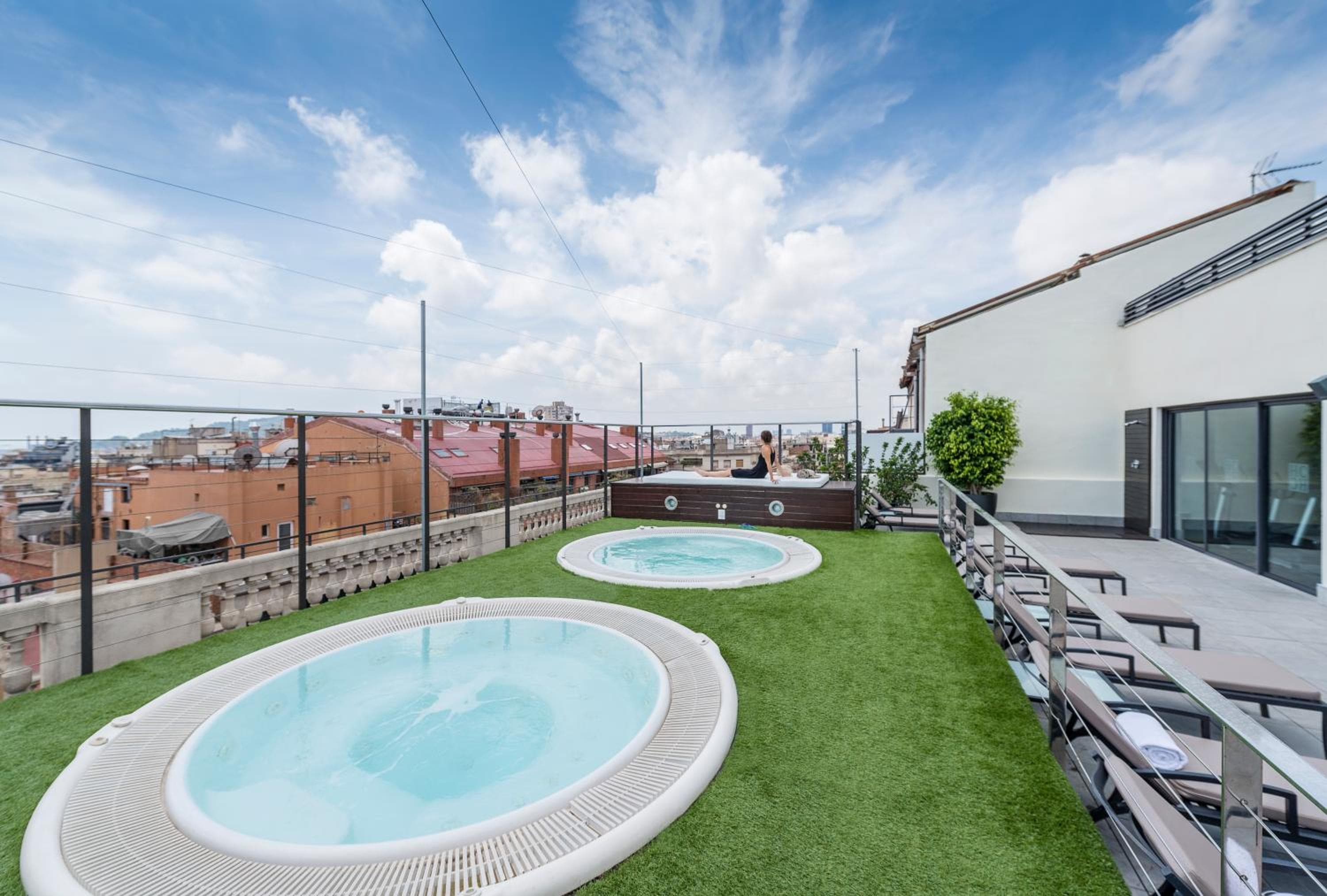 Hotel Barcelona Center: roof