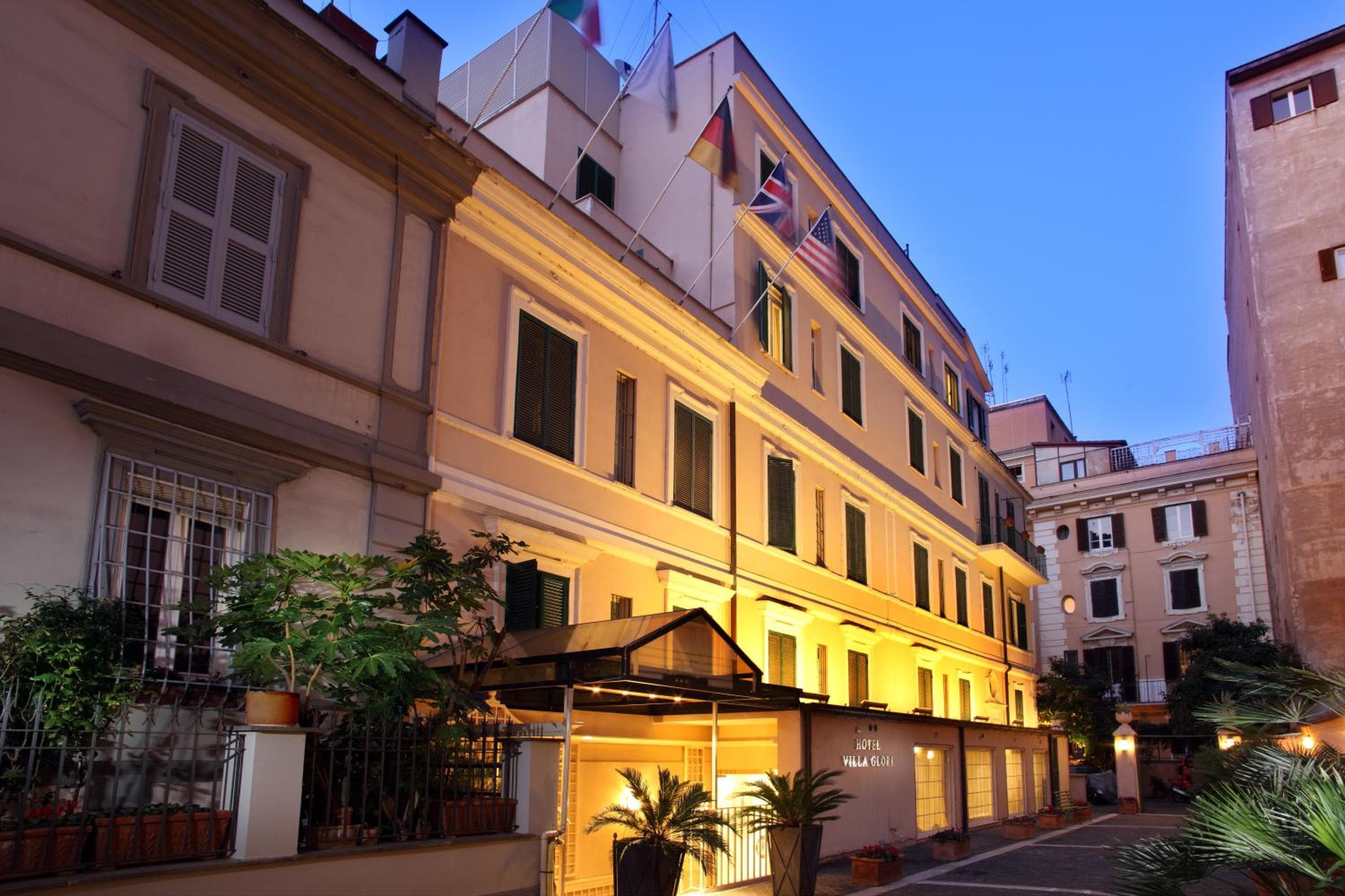 Hotel Villa Glori: building