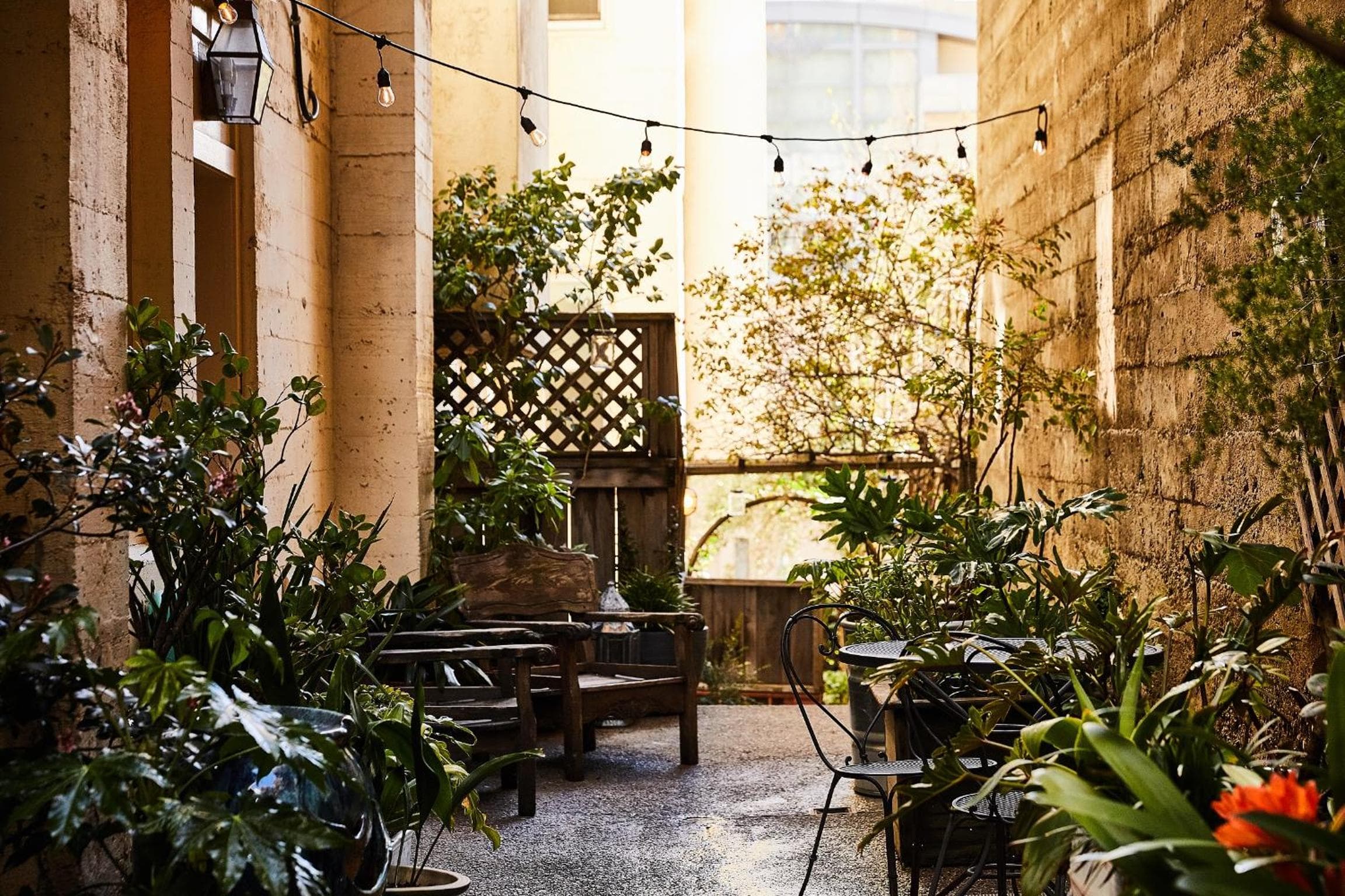Petite Auberge: balance & terrace
