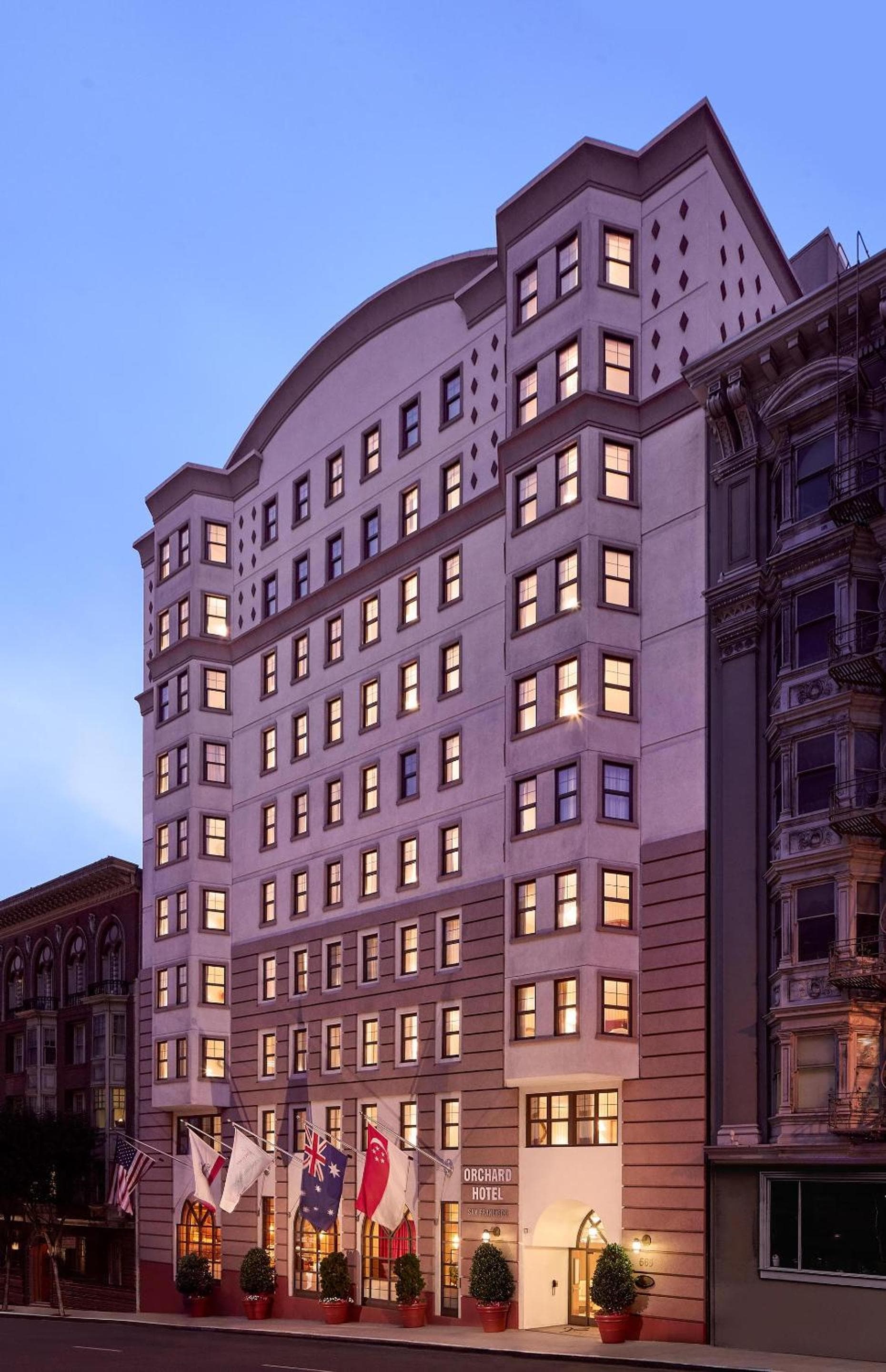 Orchard Hotel: building