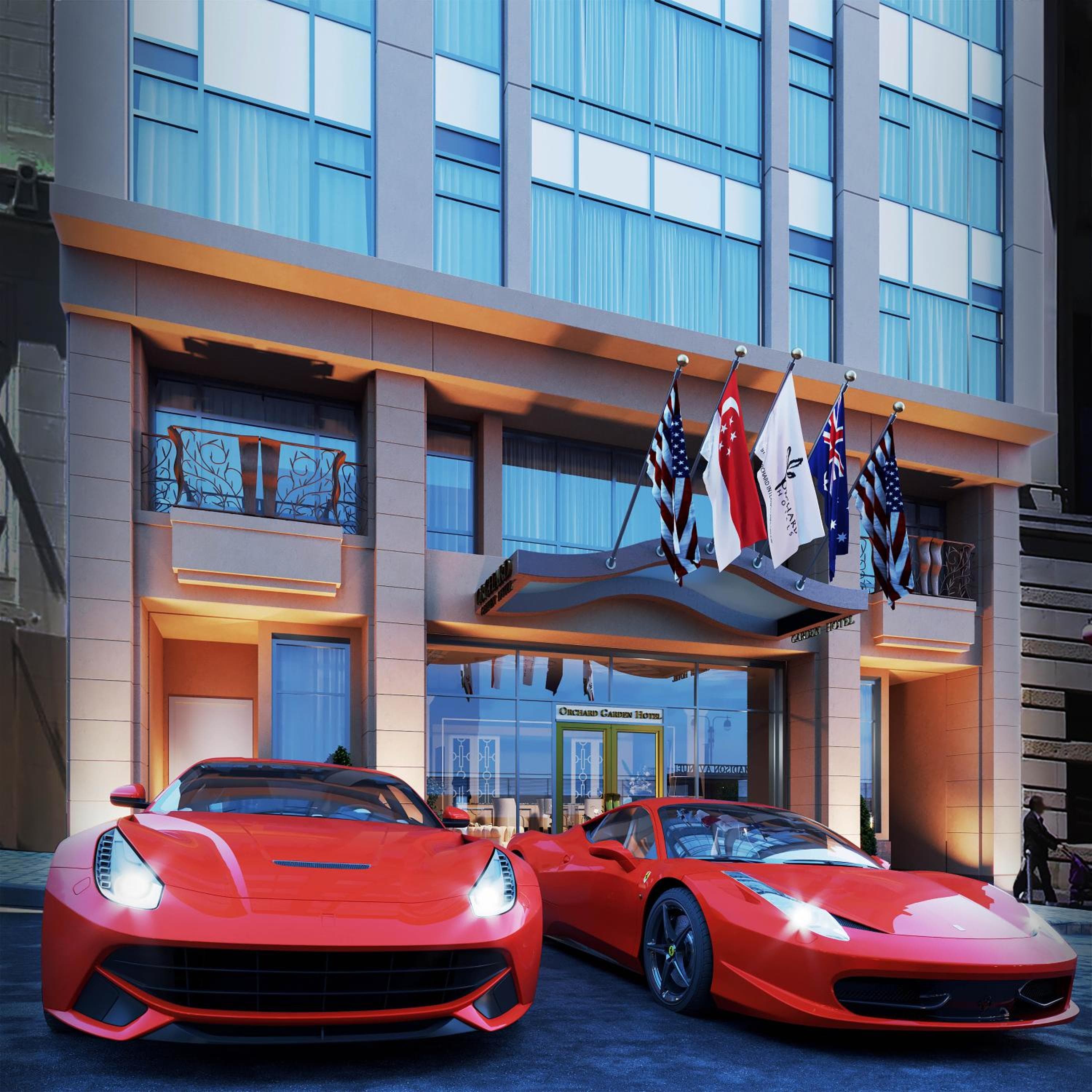 Orchard Garden Hotel: building