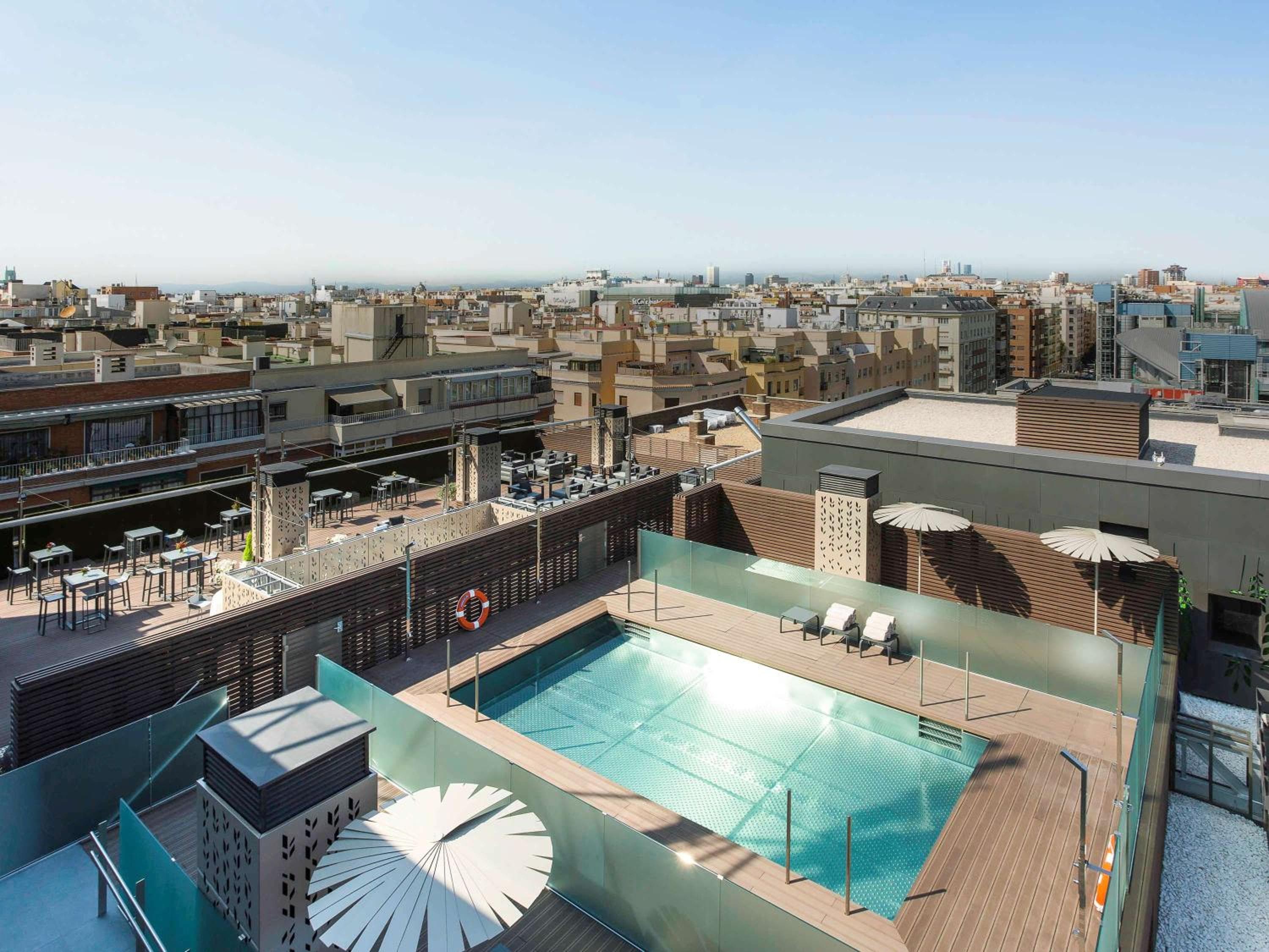 Novotel Madrid Center: roof