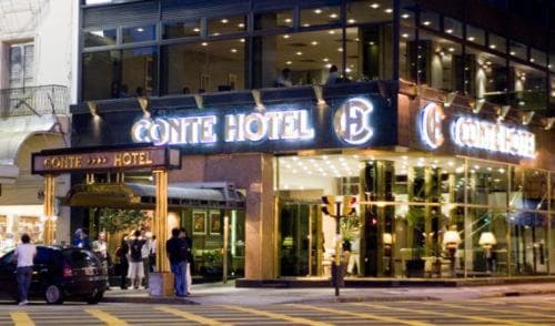Hotel Conte: building