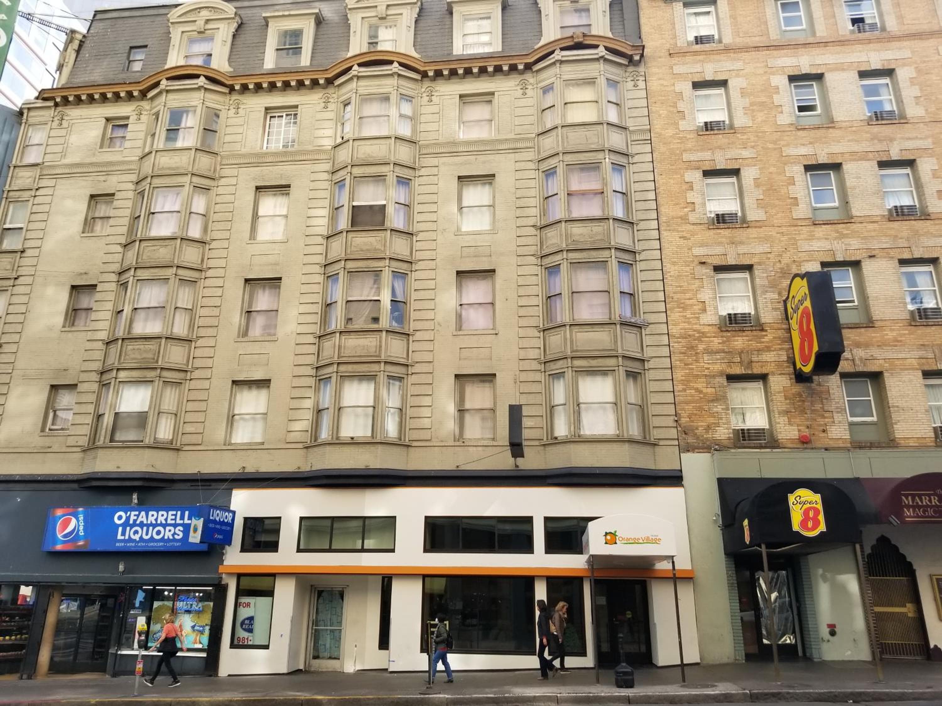 Orange Village Hostel: building