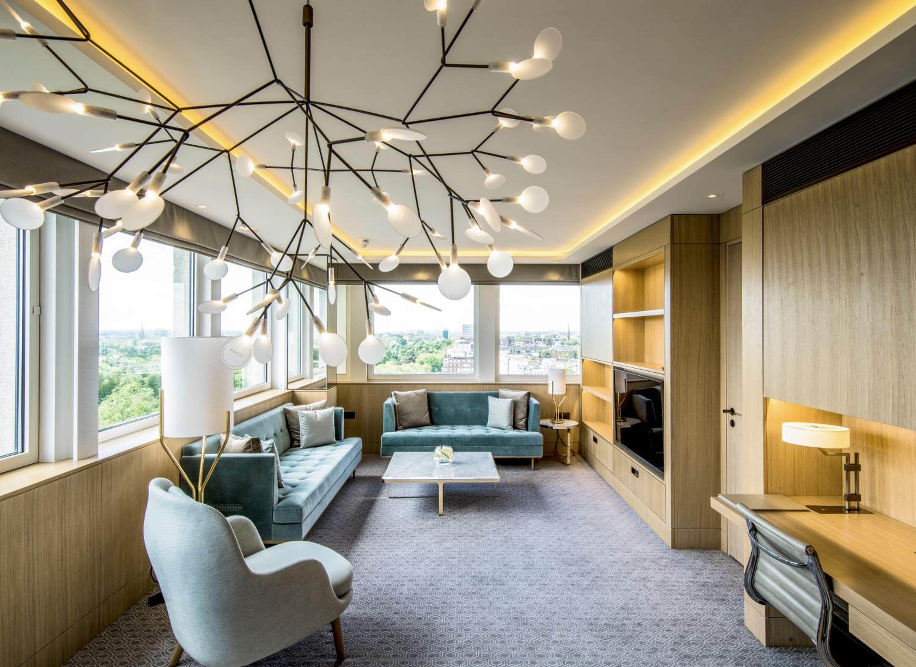 Royal Lancaster London: living room