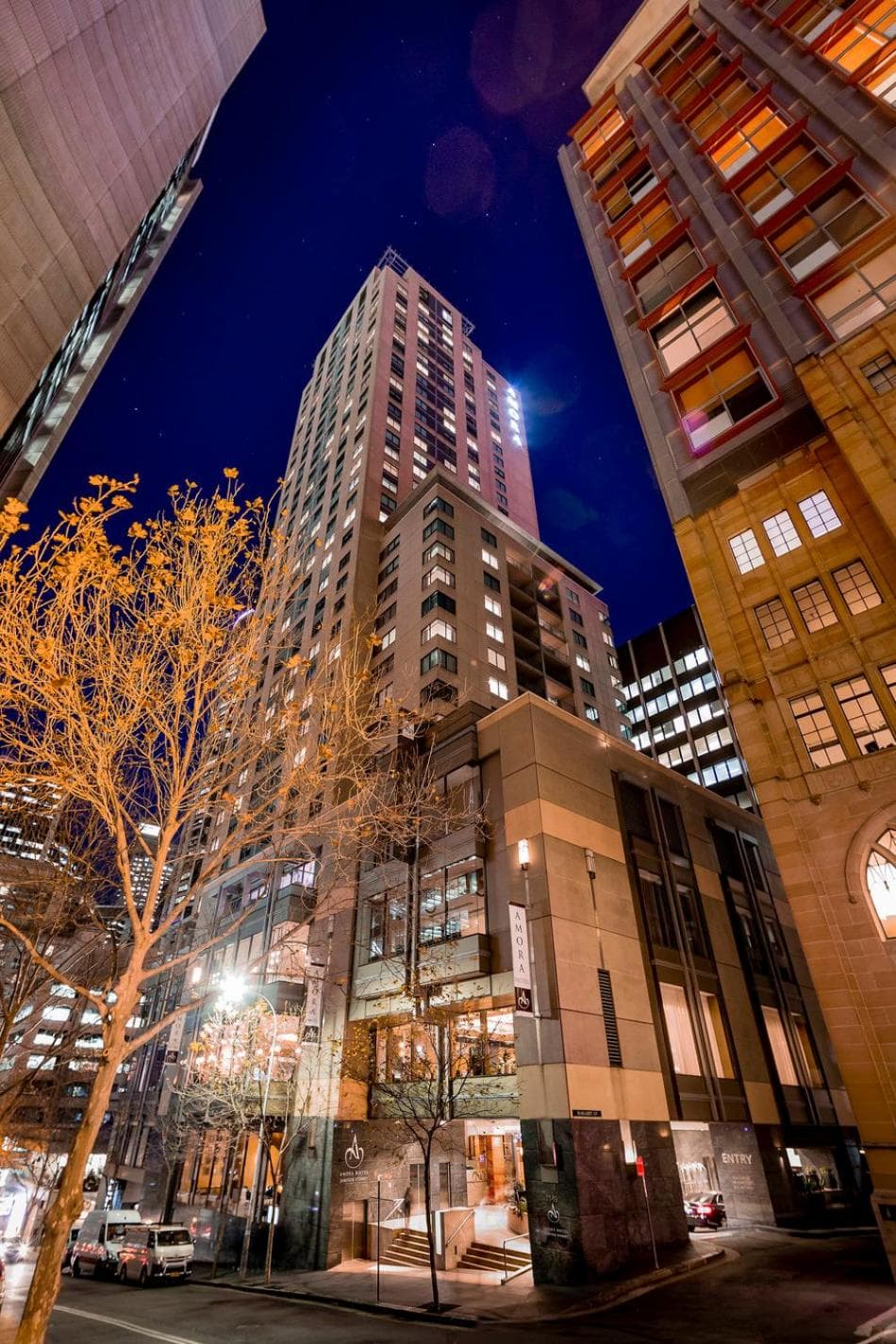 Amora Hotel Jamison Sydney: building