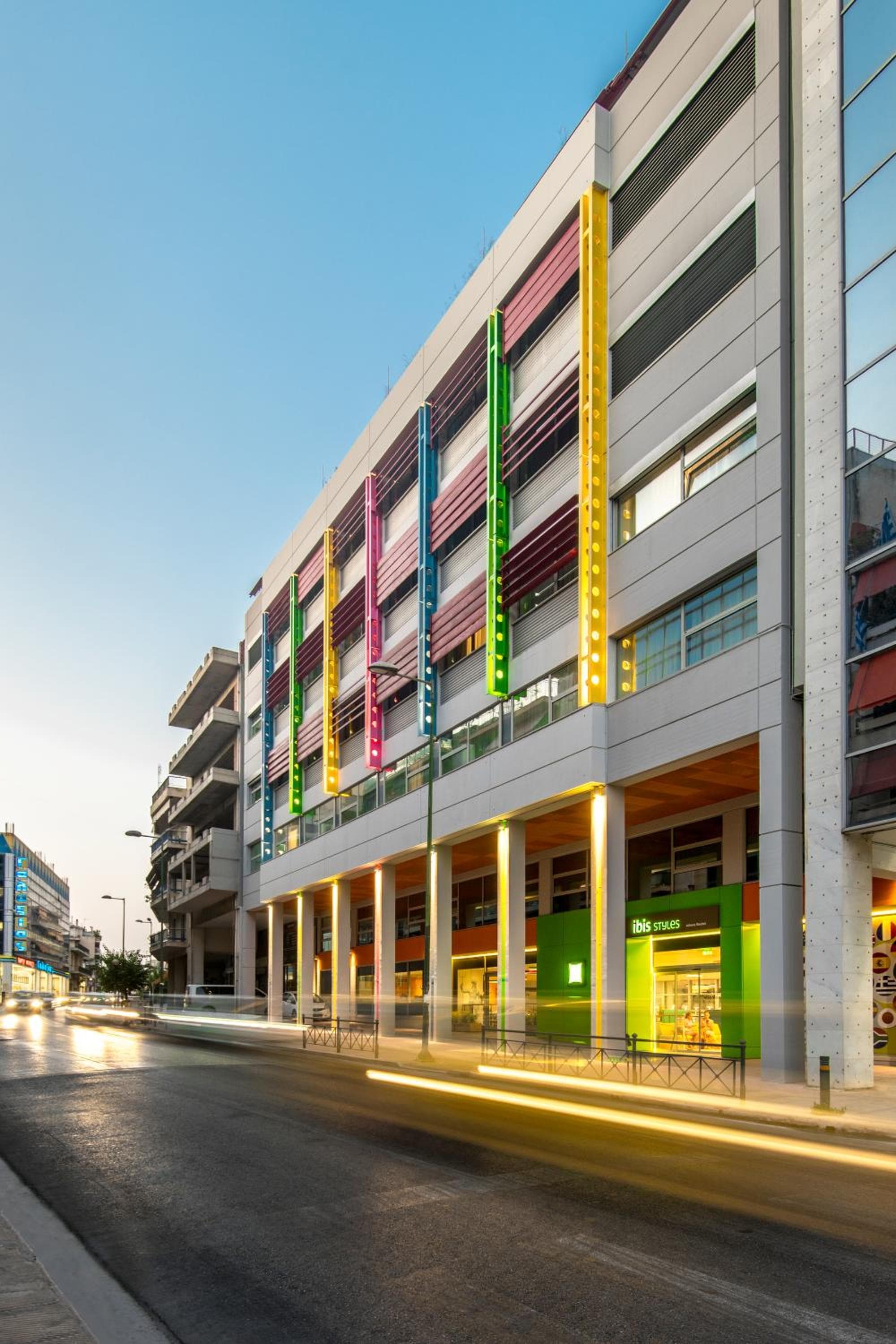 ibis Styles Athens Routes: building