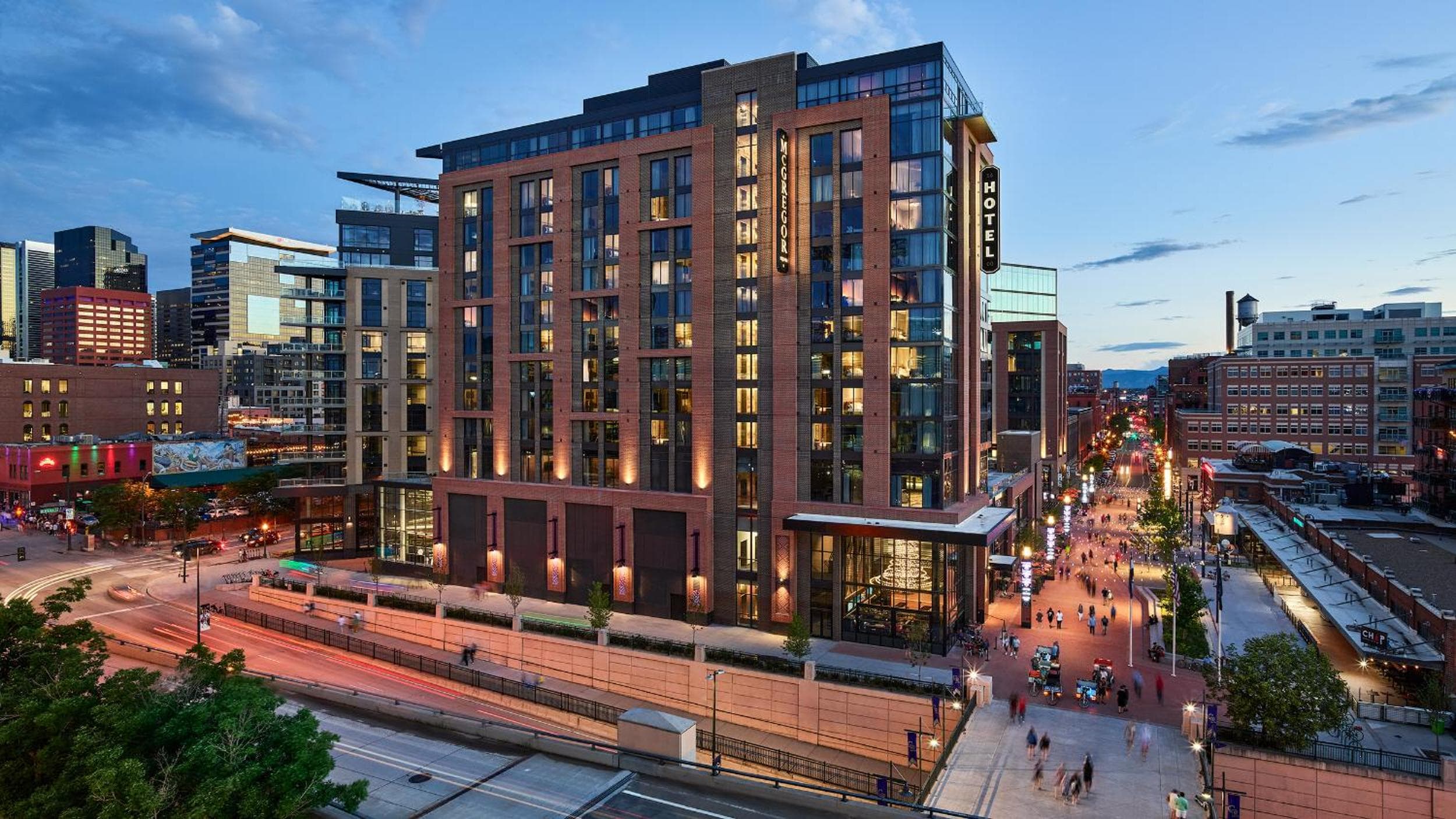 The Rally Hotel at McGregor Square: building