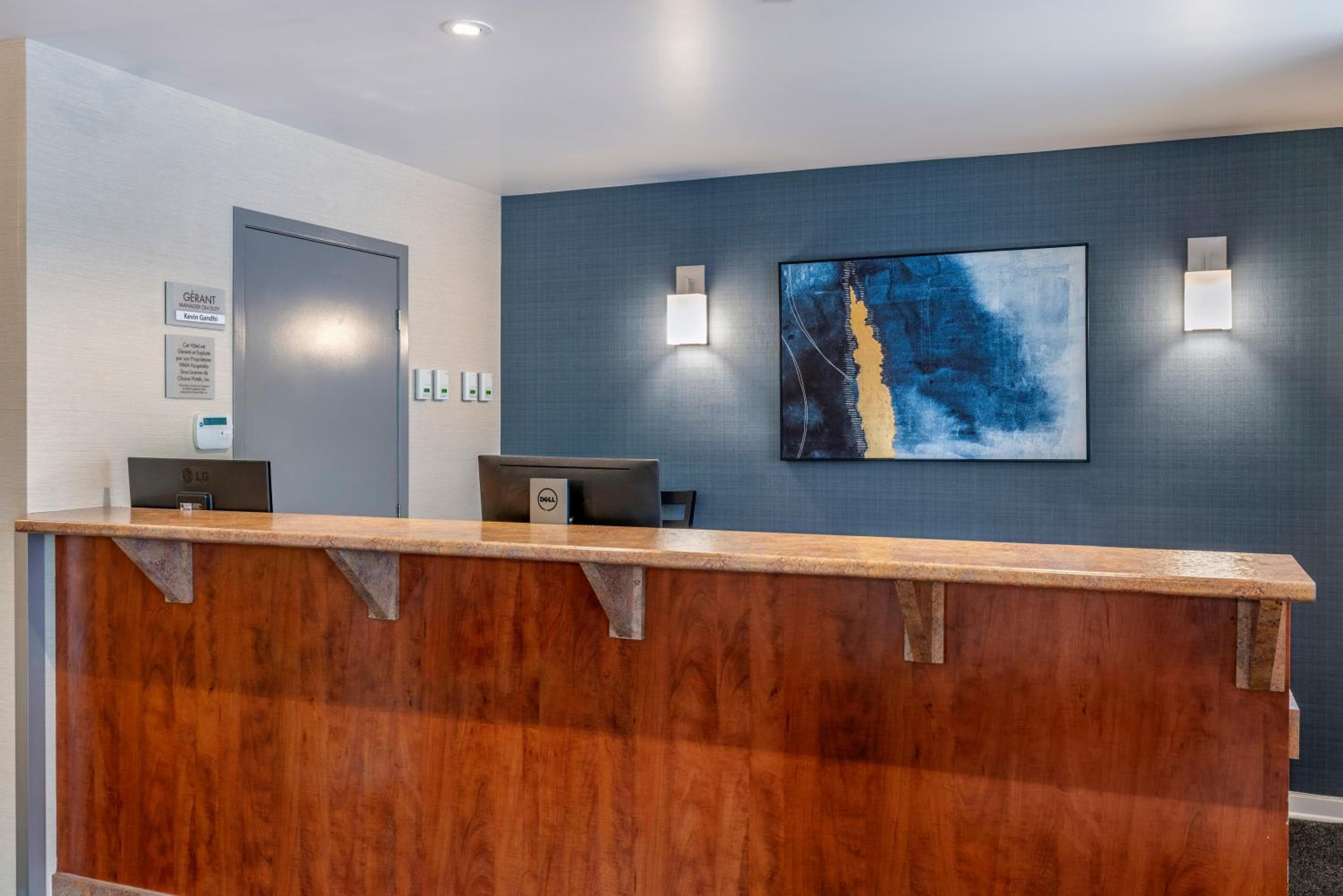 Econo Lodge: recepcion & lobby