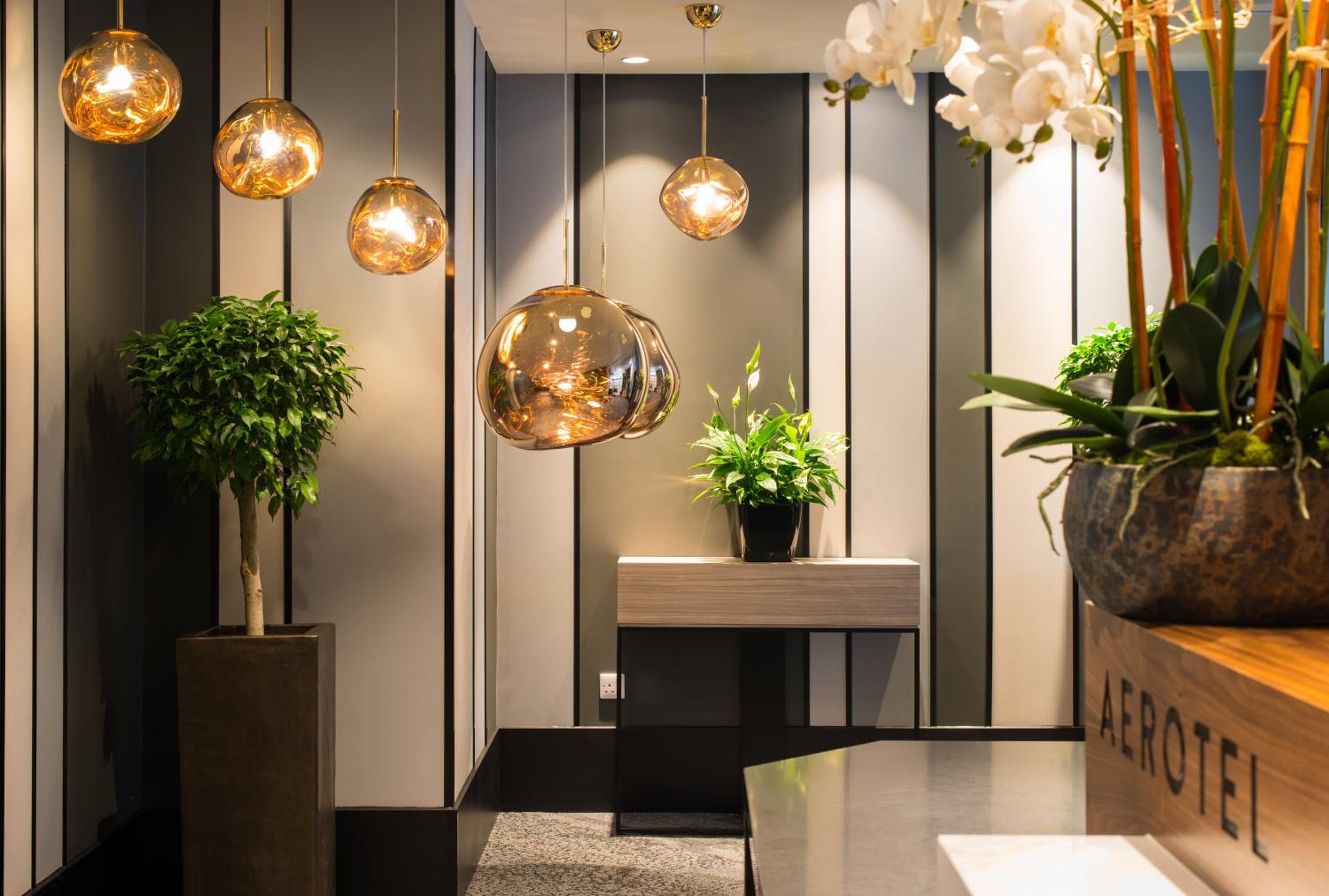 Aerotel London Heathrow Airport, Terminal 2 & Terminal 3: recepcion & lobby