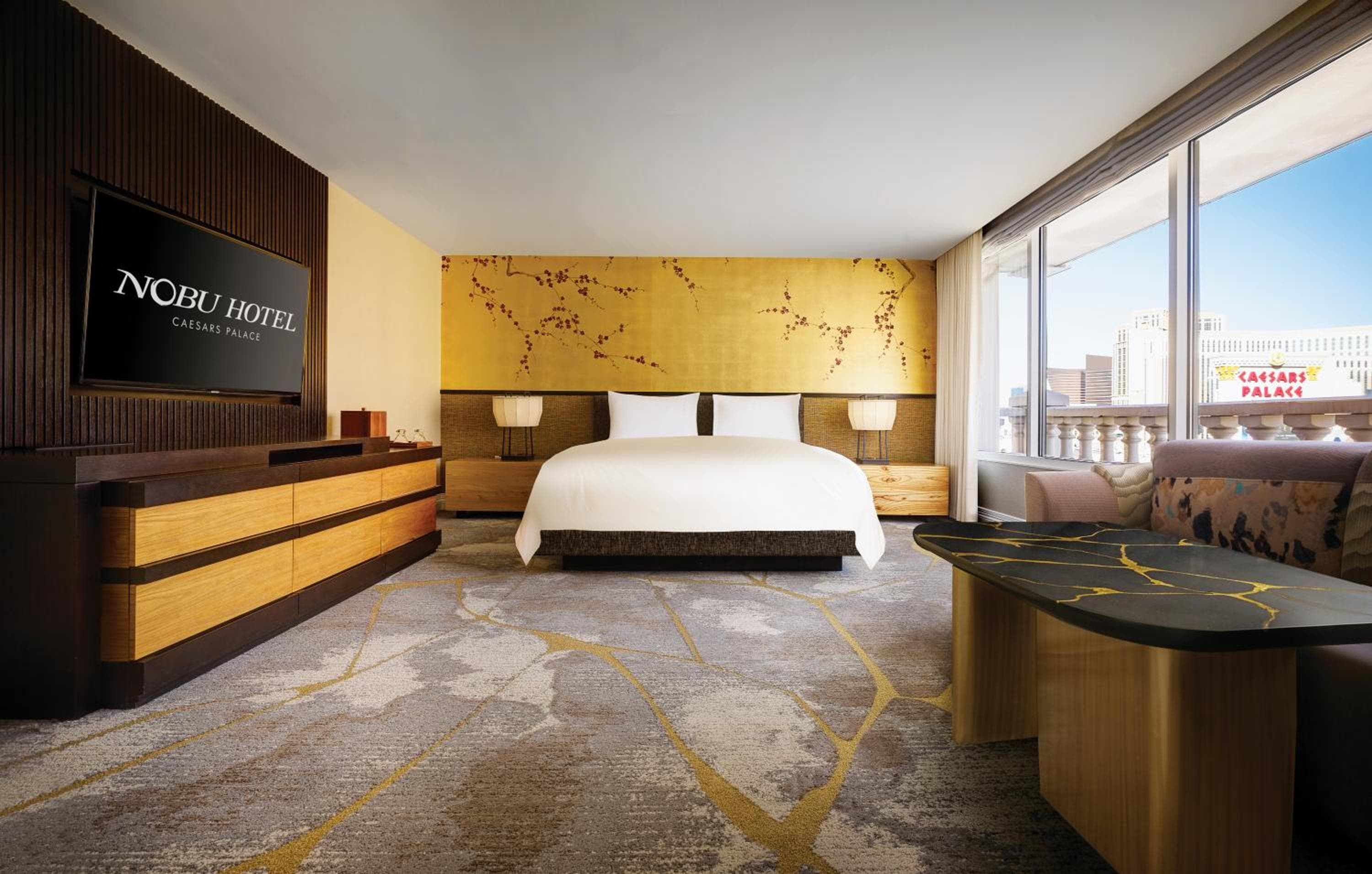 Nobu Las Vegas, A Caesars Destination: hotel room