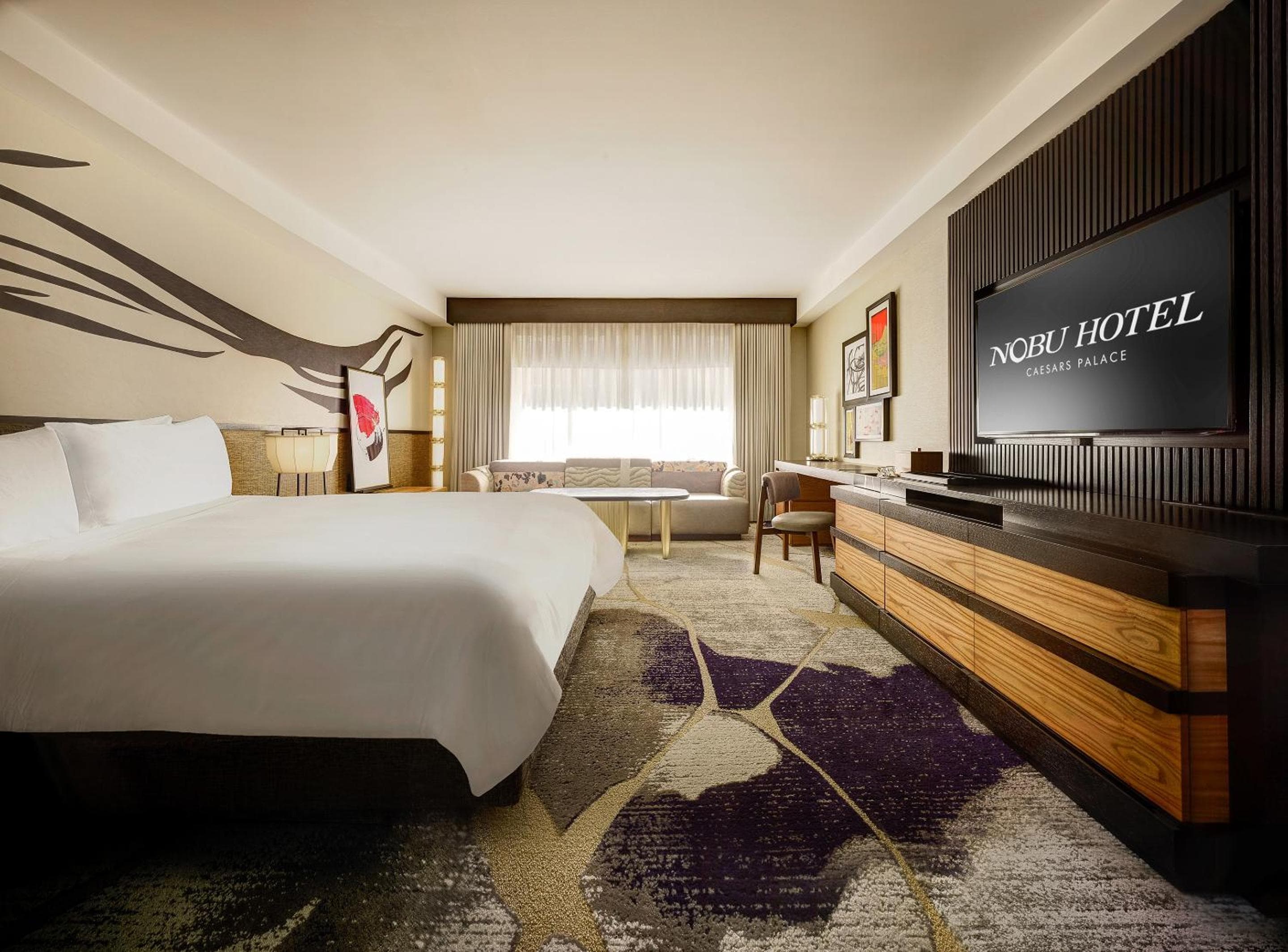 Nobu Las Vegas, A Caesars Destination: hotel room