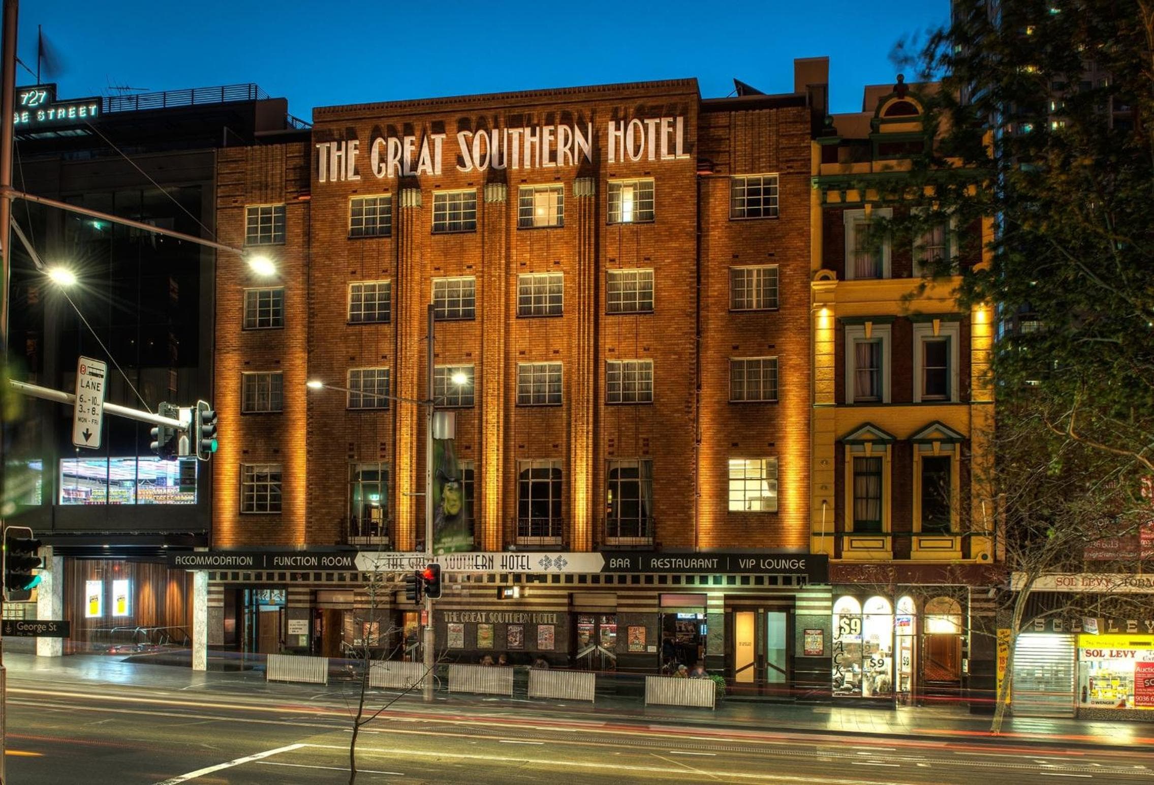 Great Southern Hotel Sydney: building