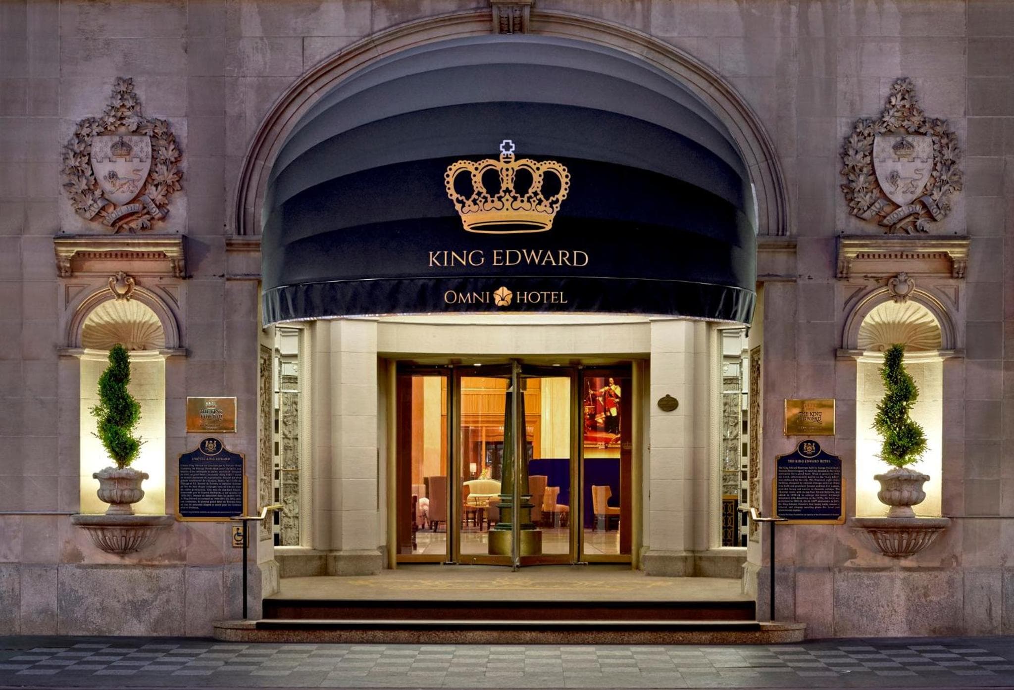 The Omni King Edward Hotel: building