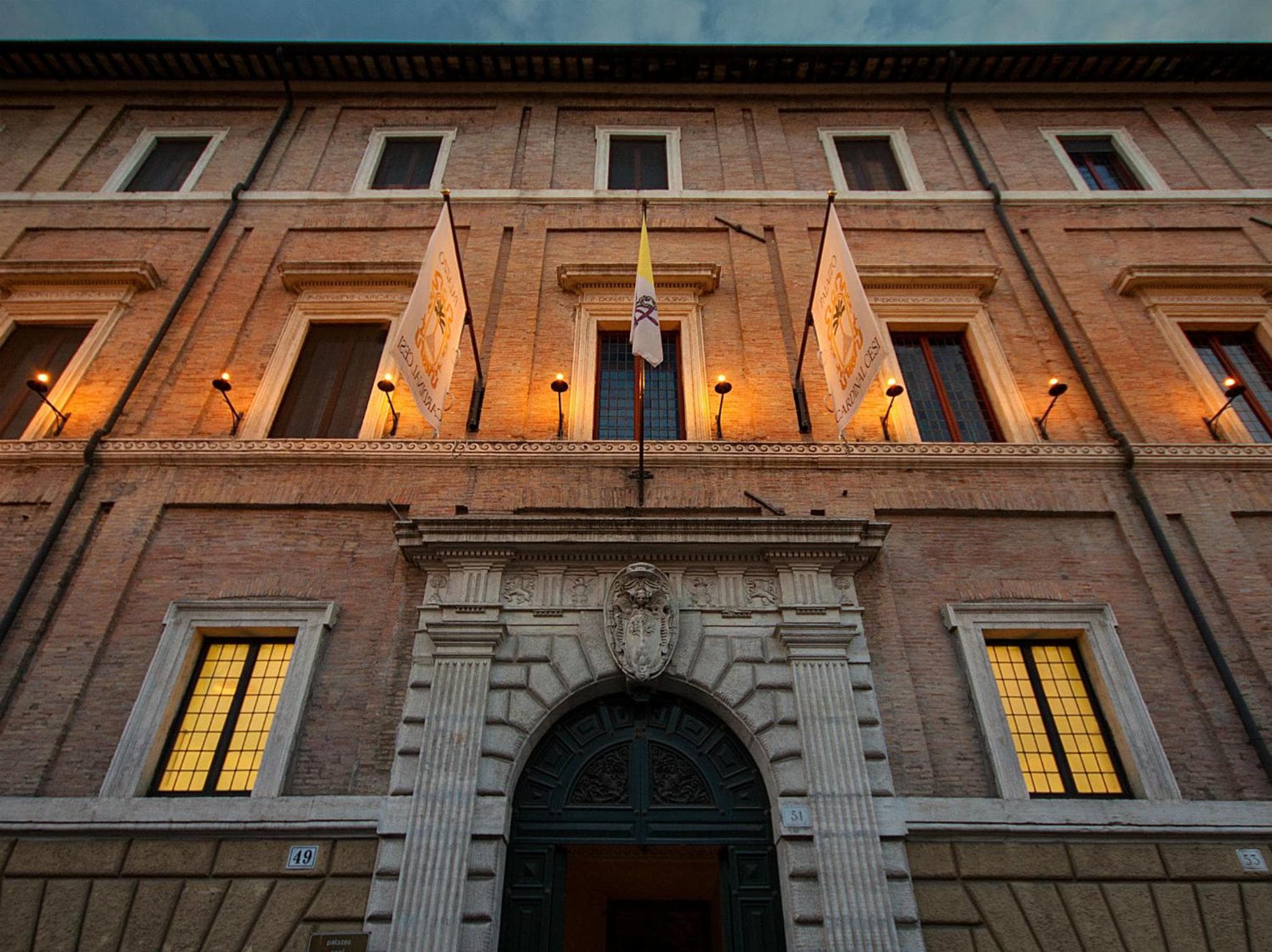 Palazzo Cardinal Cesi: building