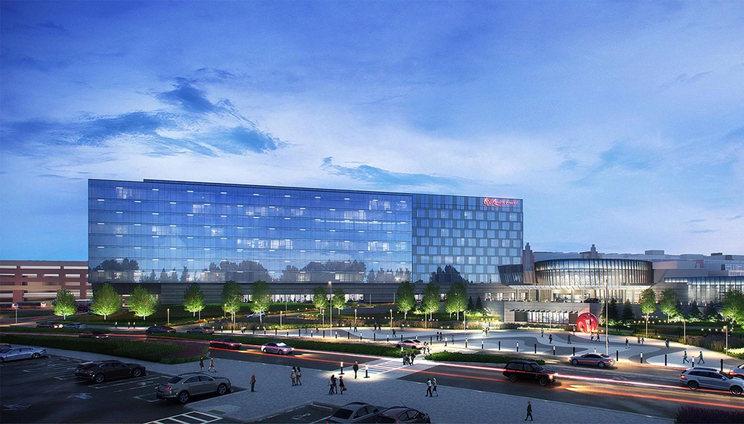 Hyatt Regency JFK Airport at Resorts World New York: building