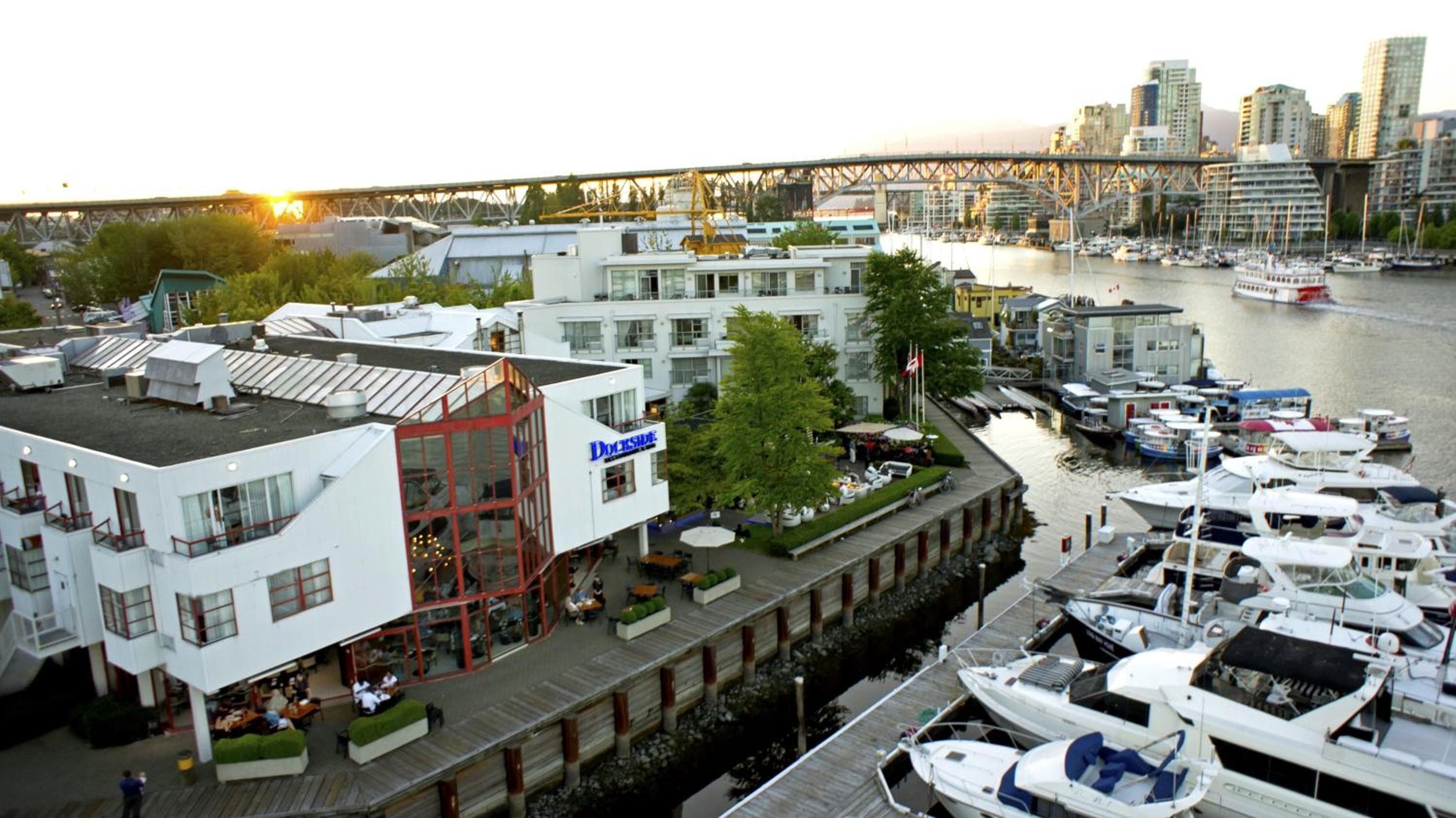 Granville Island Hotel: building
