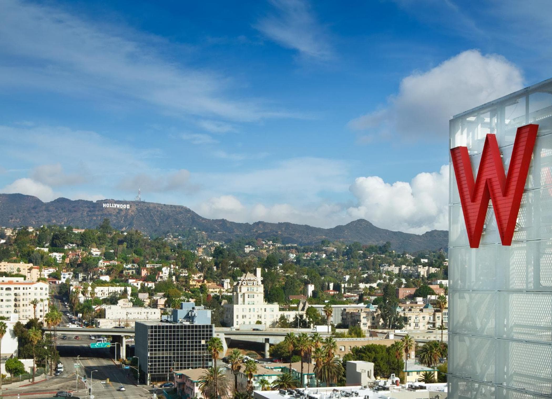 W Hollywood: building