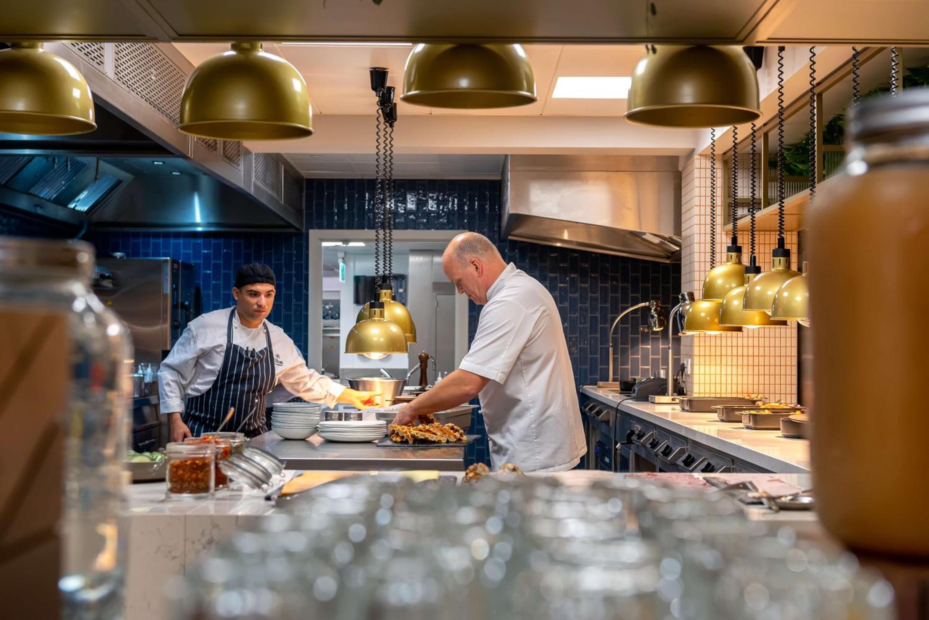 Hilton London Metropole: kitchen