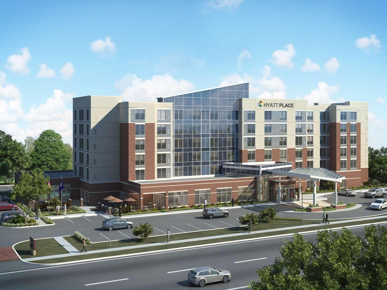 Hyatt Place DFW: building