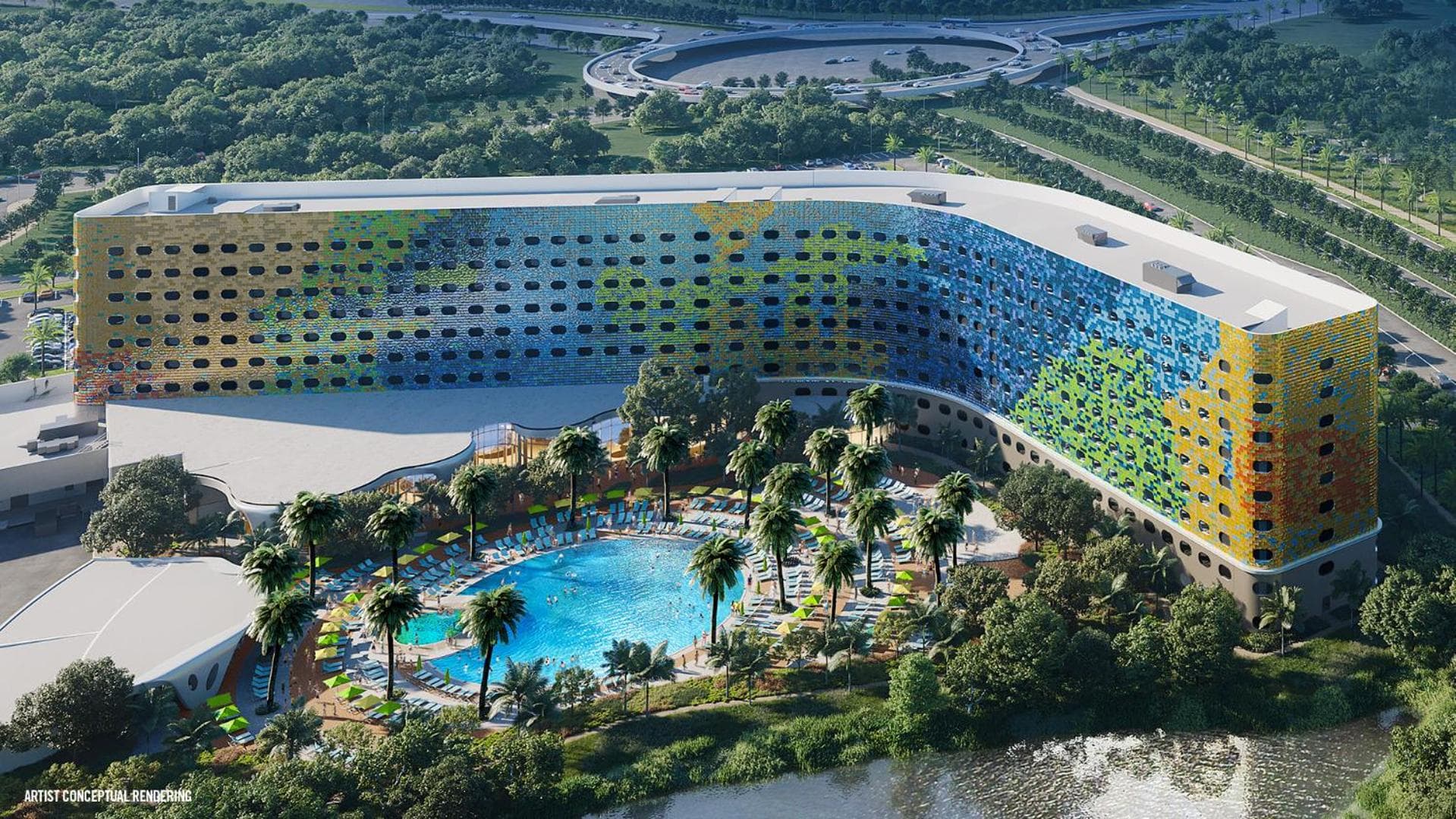 Universal's Terra Luna Resort: building