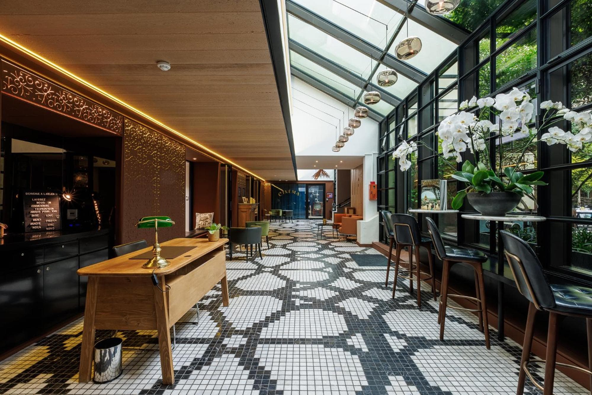 Novotel Paris Les Halles: recepcion & lobby