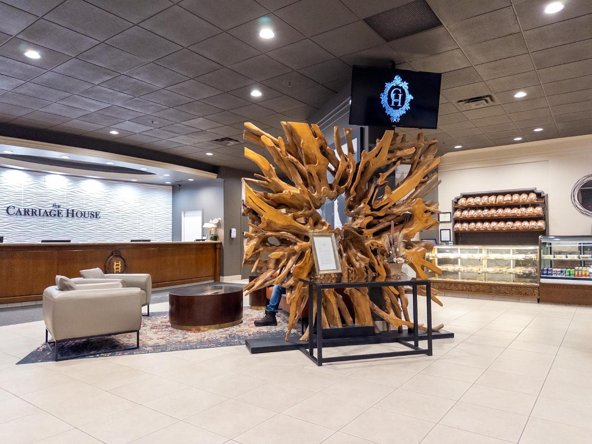 Carriage House Hotel and Conference Centre: recepcion & lobby