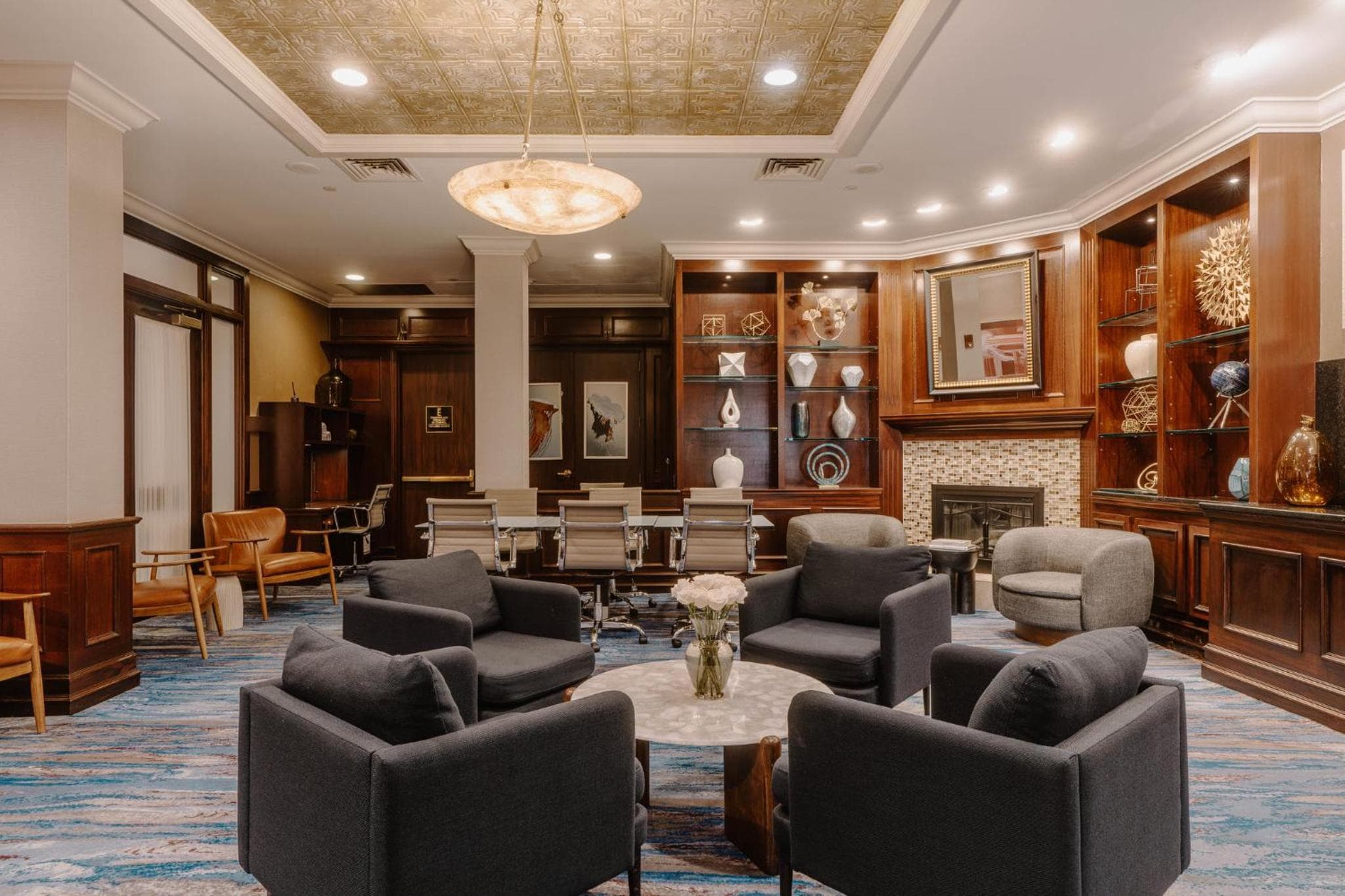 Club Quarters Hotel Faneuil Hall, Boston: lounge