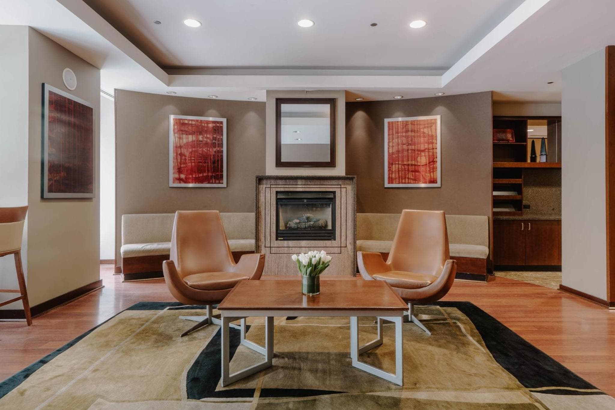 Club Quarters Hotel Central Loop, Chicago: lounge