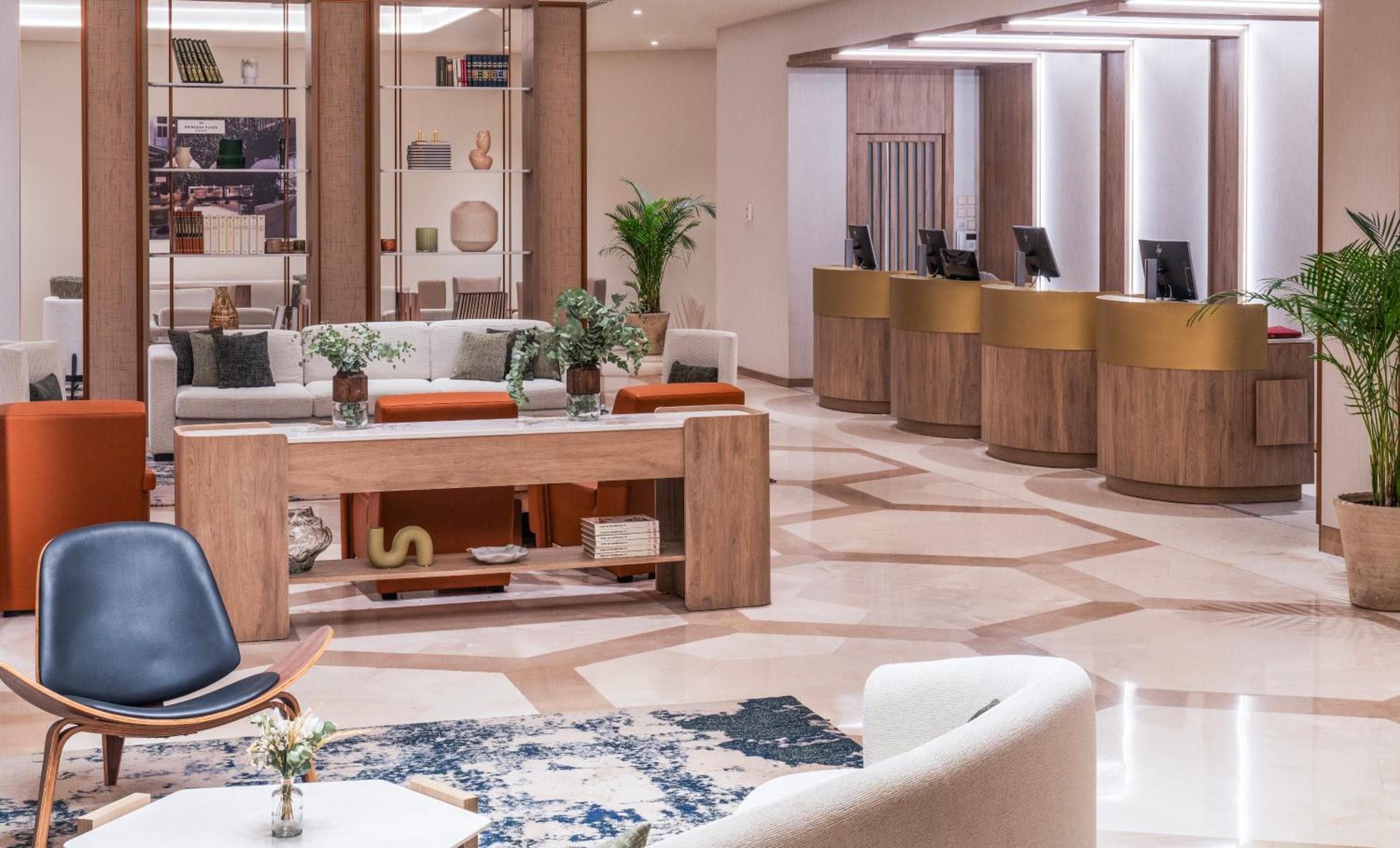 Madrid Marriott Hotel Princesa Plaza: recepcion & lobby