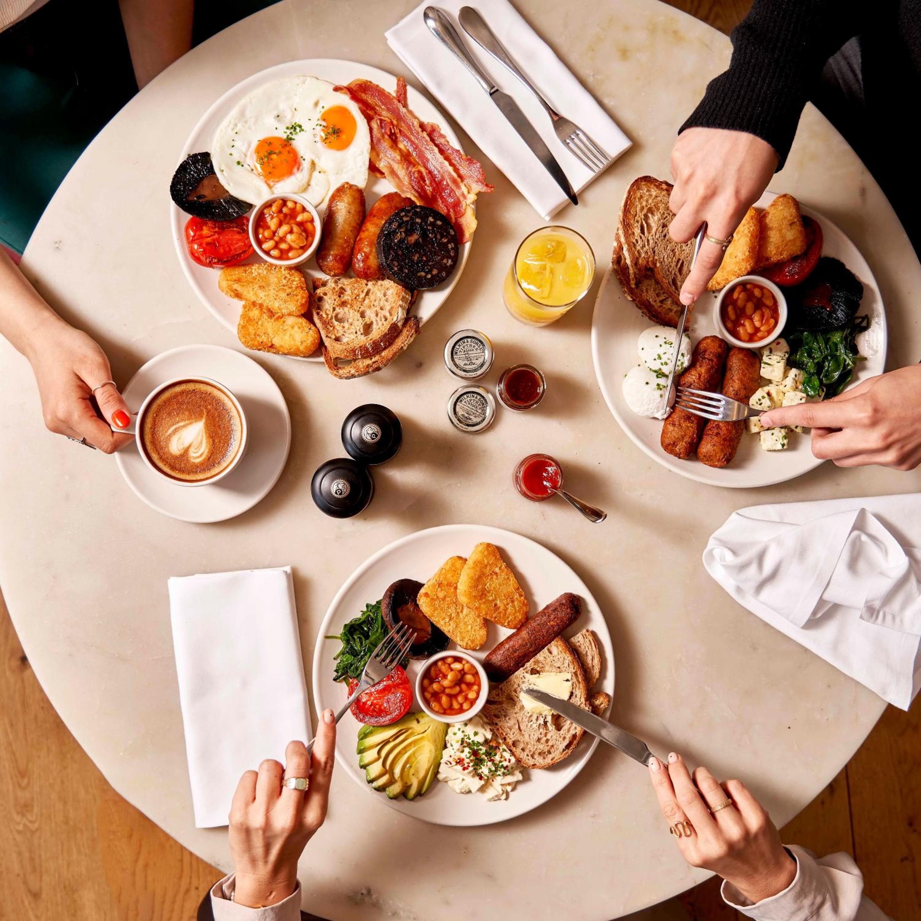 Sea Containers London: breakfast buffet