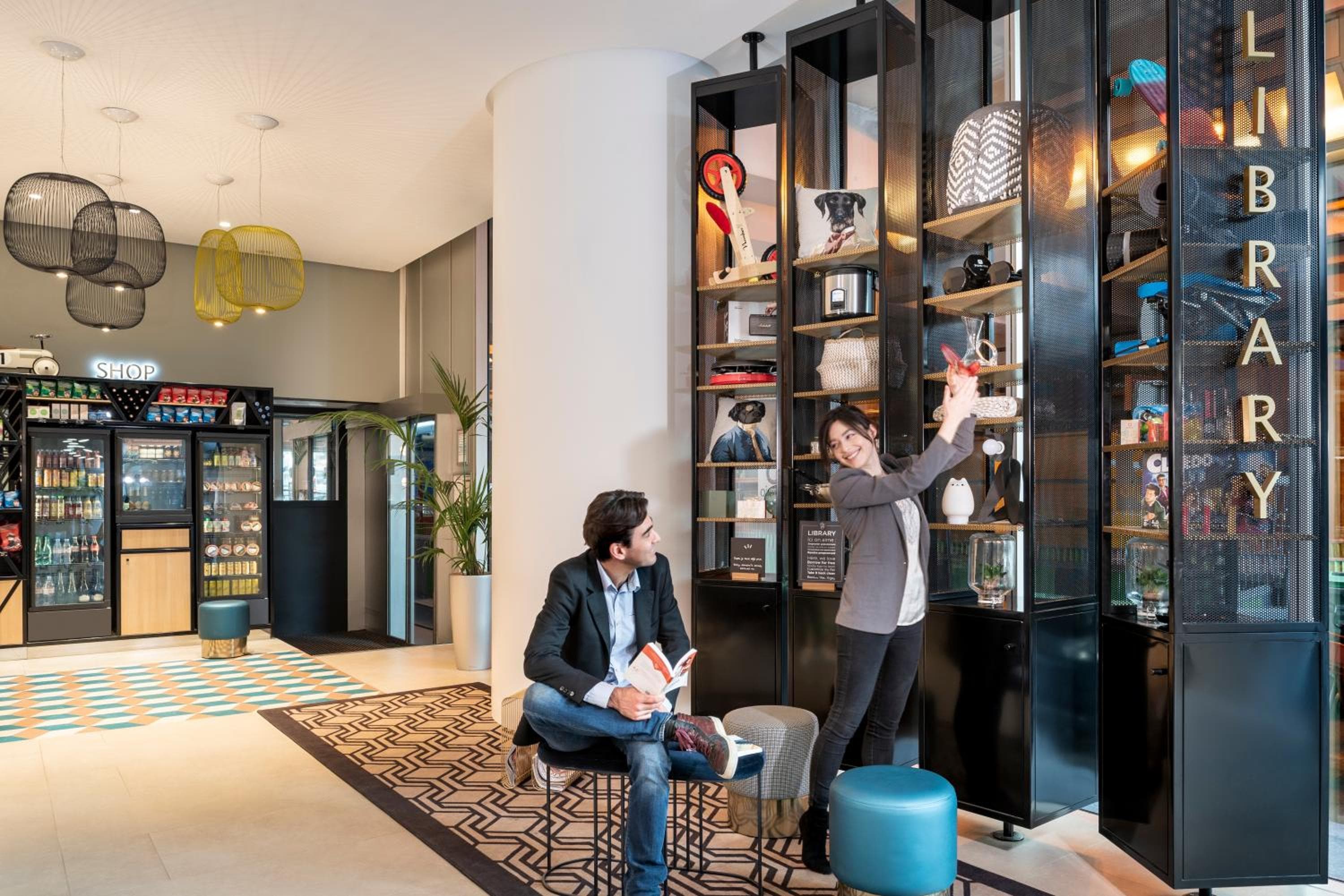 Aparthotel Adagio Paris Centre Tour Eiffel: recepcion & lobby