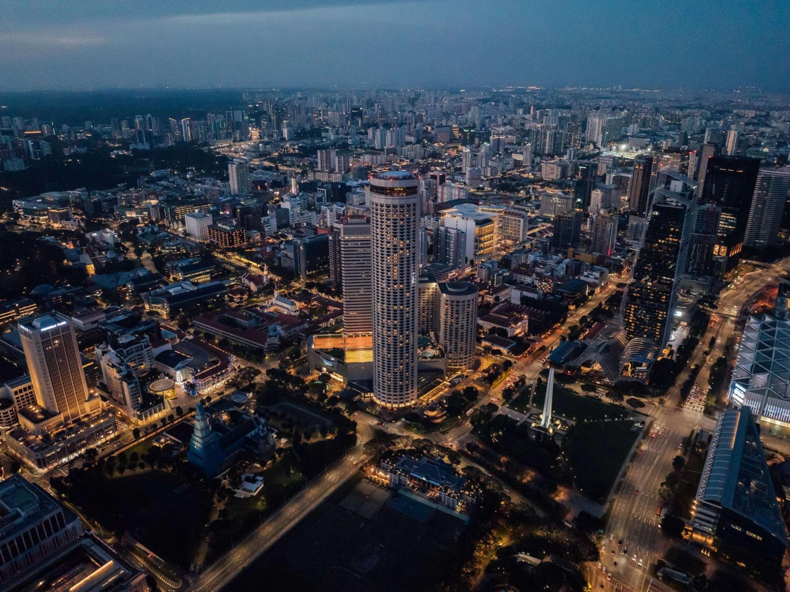 Swissotel The Stamford Singapore: building
