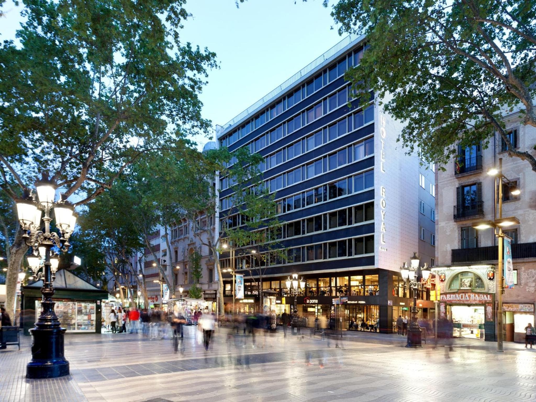Hotel Royal Ramblas: building