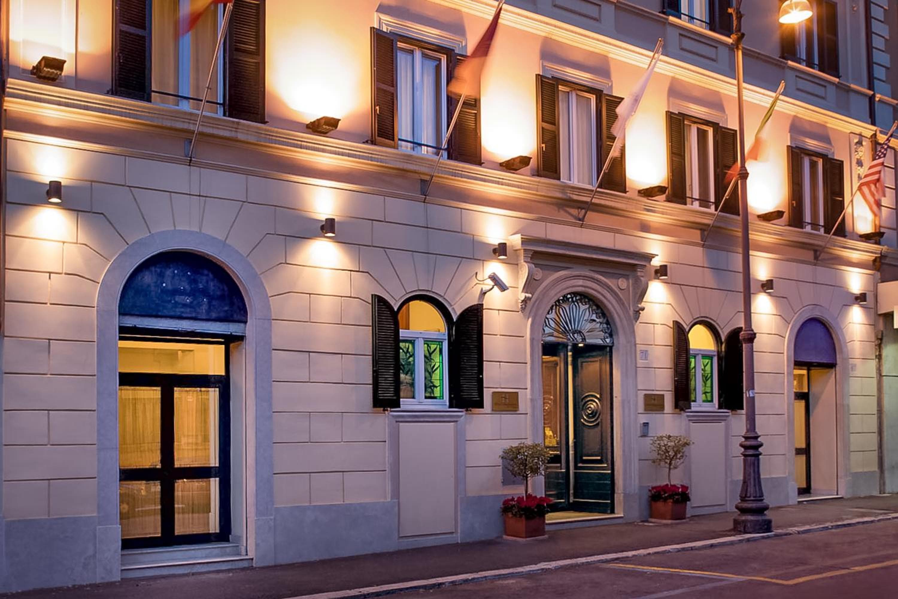 Hotel Diocleziano: building