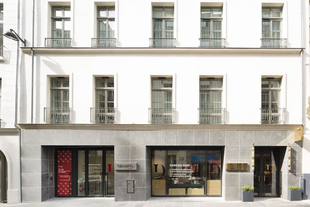 Drawing Hôtel: building