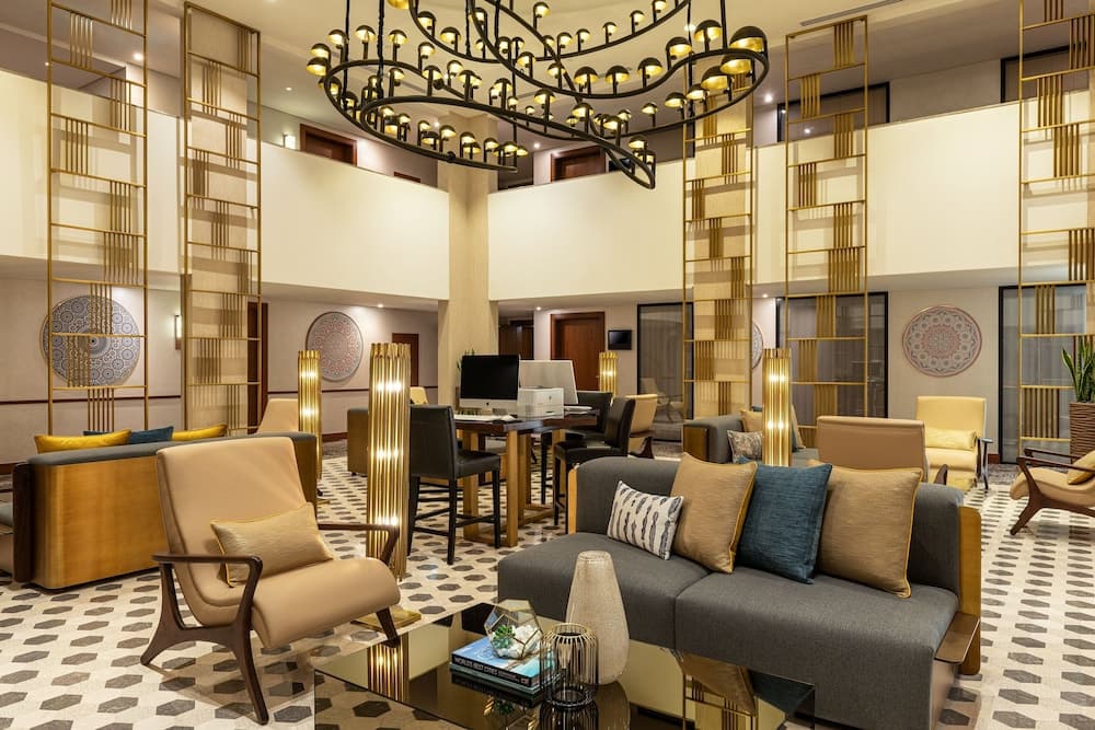 Le Meridien Dubai Hotel & Conference Centre: recepcion & lobby