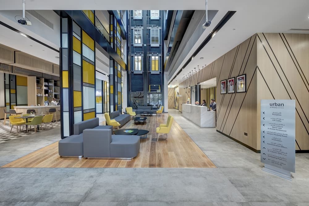 URBAN Al Khoory Hotel: recepcion & lobby