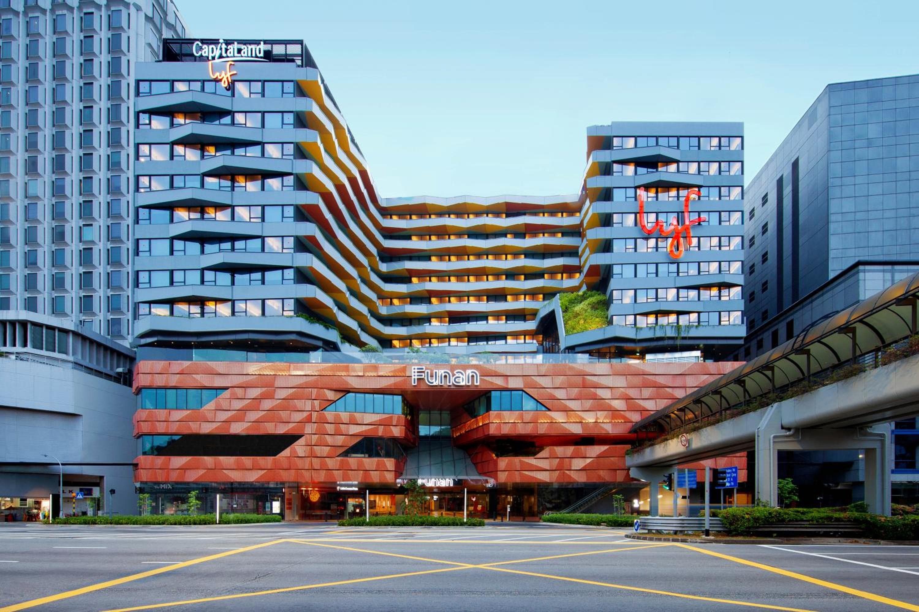 lyf Funan Singapore: building