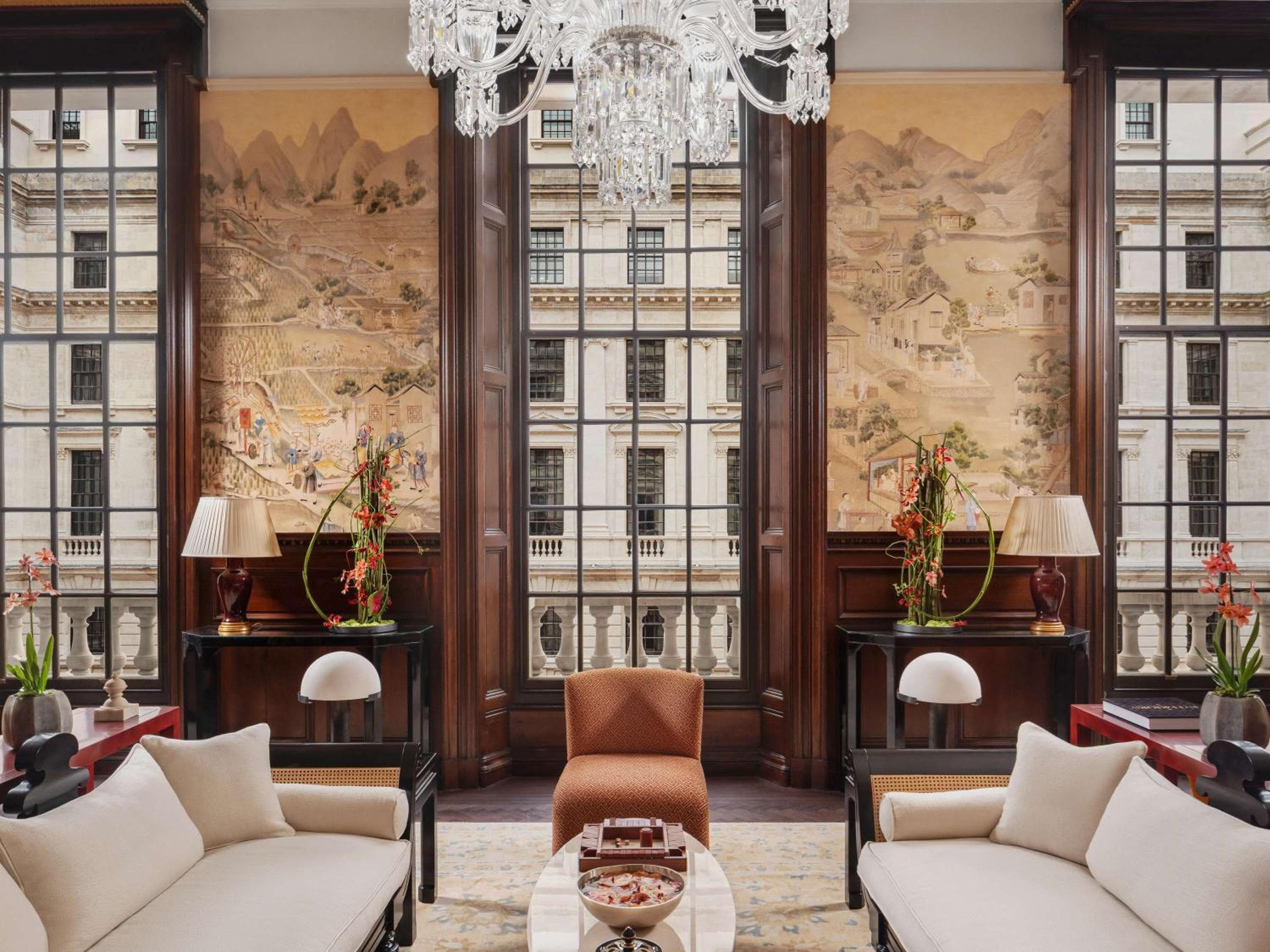 Raffles London at The OWO: living room