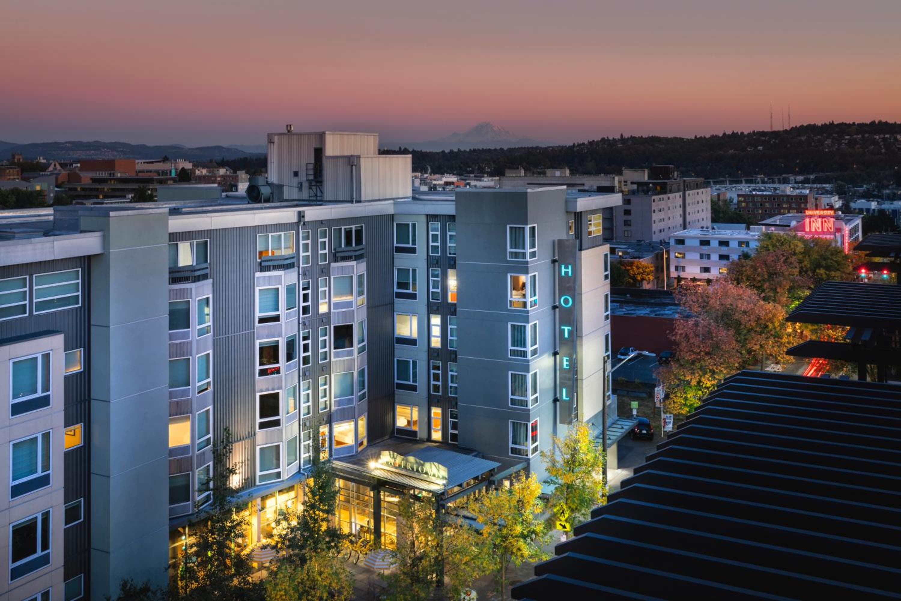 Staypineapple, Watertown Hotel, University District Seattle: building