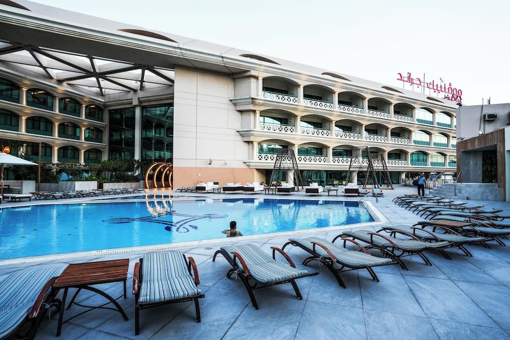 Mövenpick Grand Al Bustan Dubai: recepcion & lobby