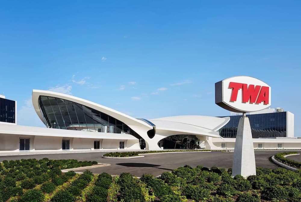 TWA Hotel at JFK Airport: building